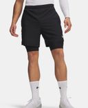 Vyriški šortai Under Armour UA Vanish Wven Short 2.0 2n1-Juoda - 001