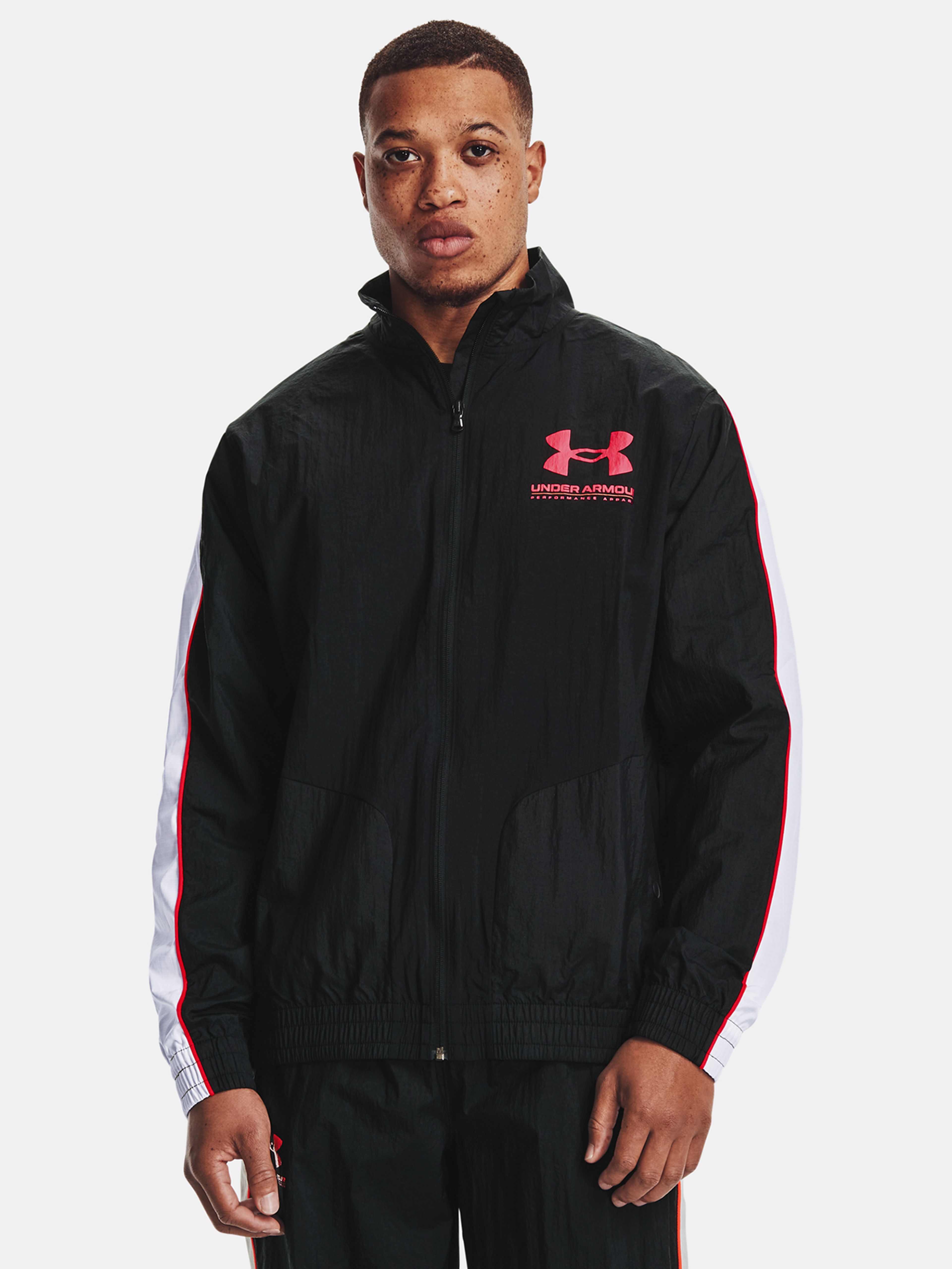 Férfi dzseki Under Armour WOVEN TRACK Storm Jacket