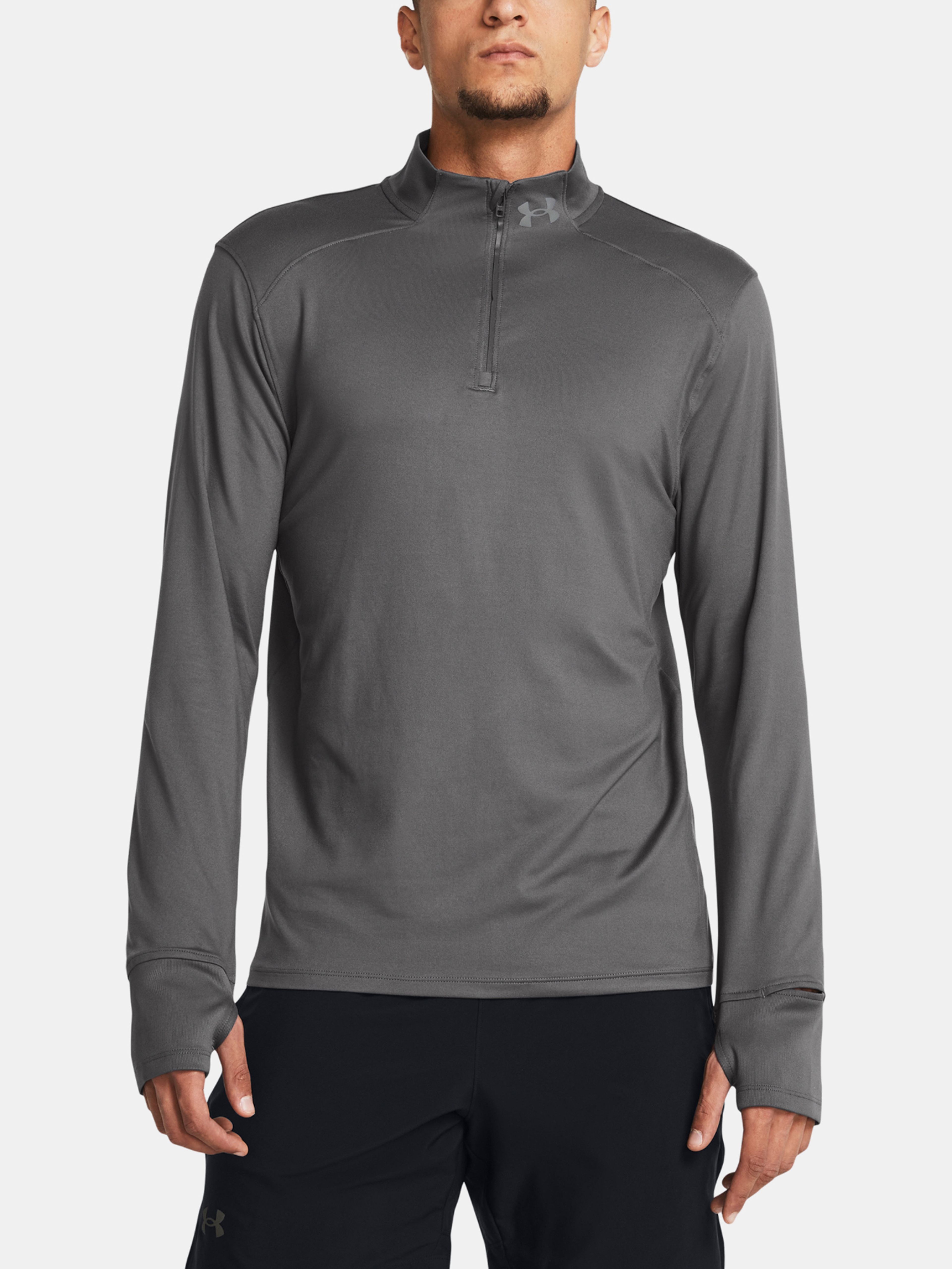 Pánske tričko Under Armour UA LAUNCH PRO 1/4 ZIP-GRY