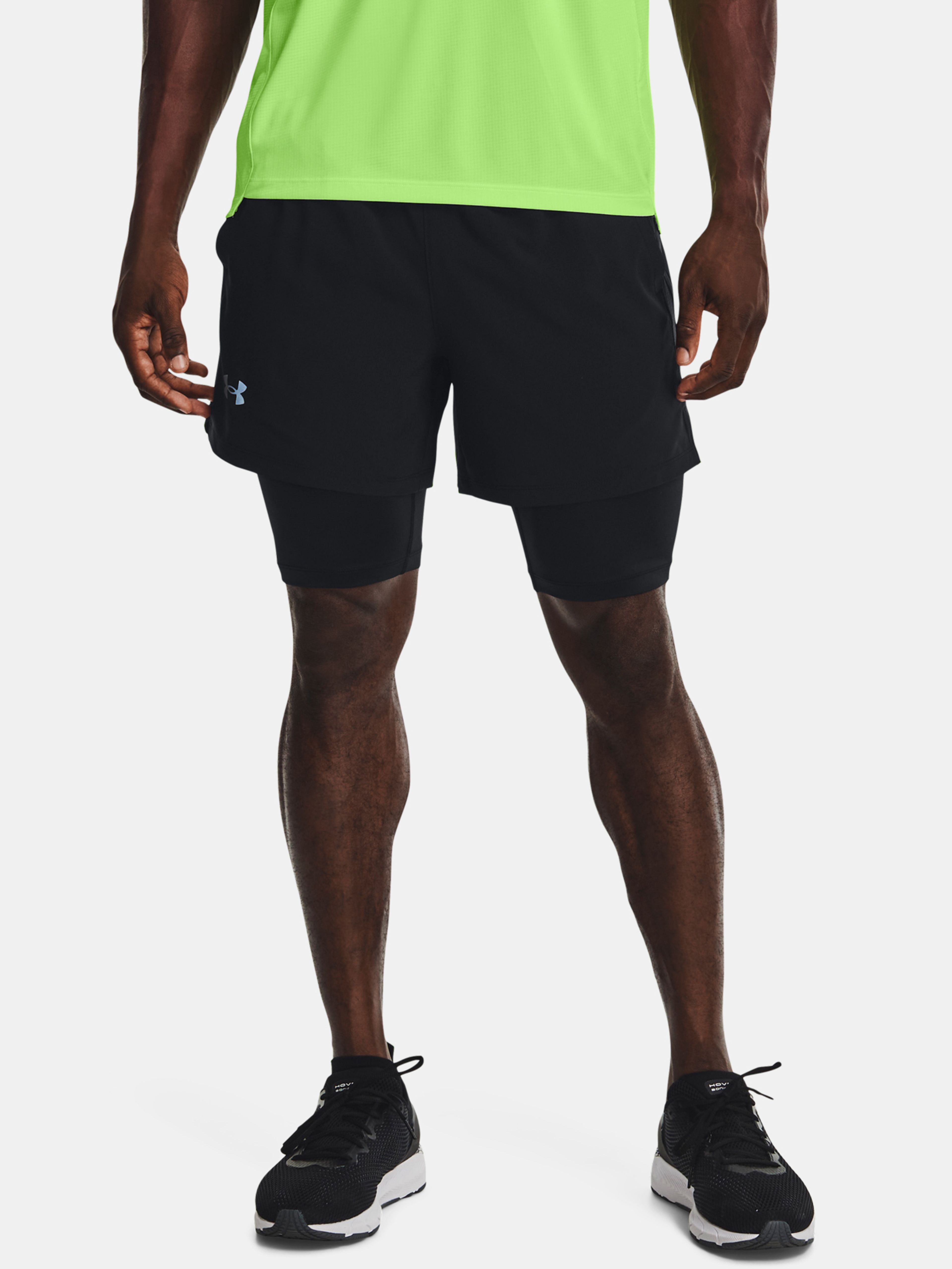 Férfi rövidnadrágok Under Armour UA LAUNCH 5'' 2-IN-1 SHORT