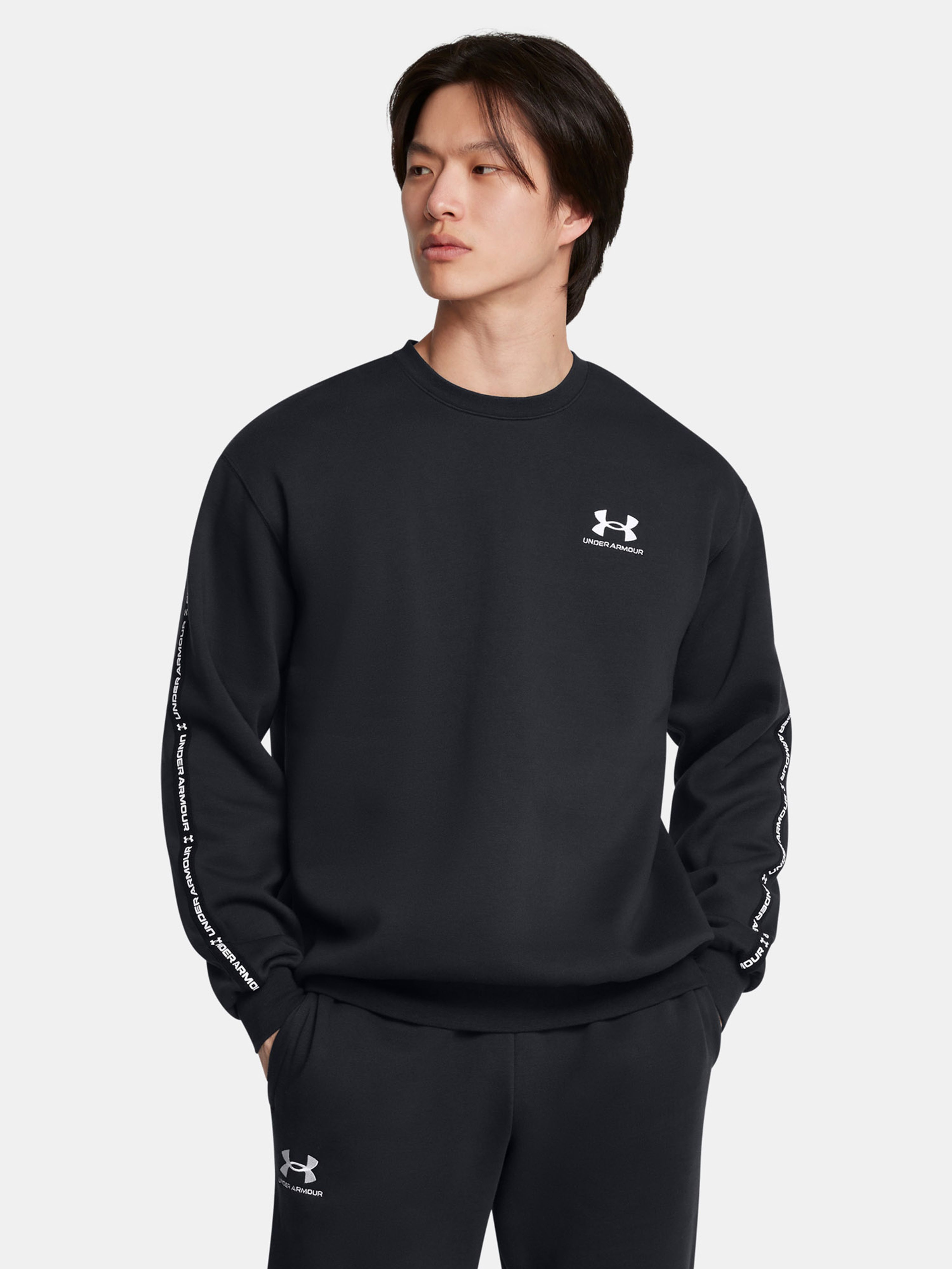 Pánská mikina Under Armour UA Icon Fleece Crew Taping