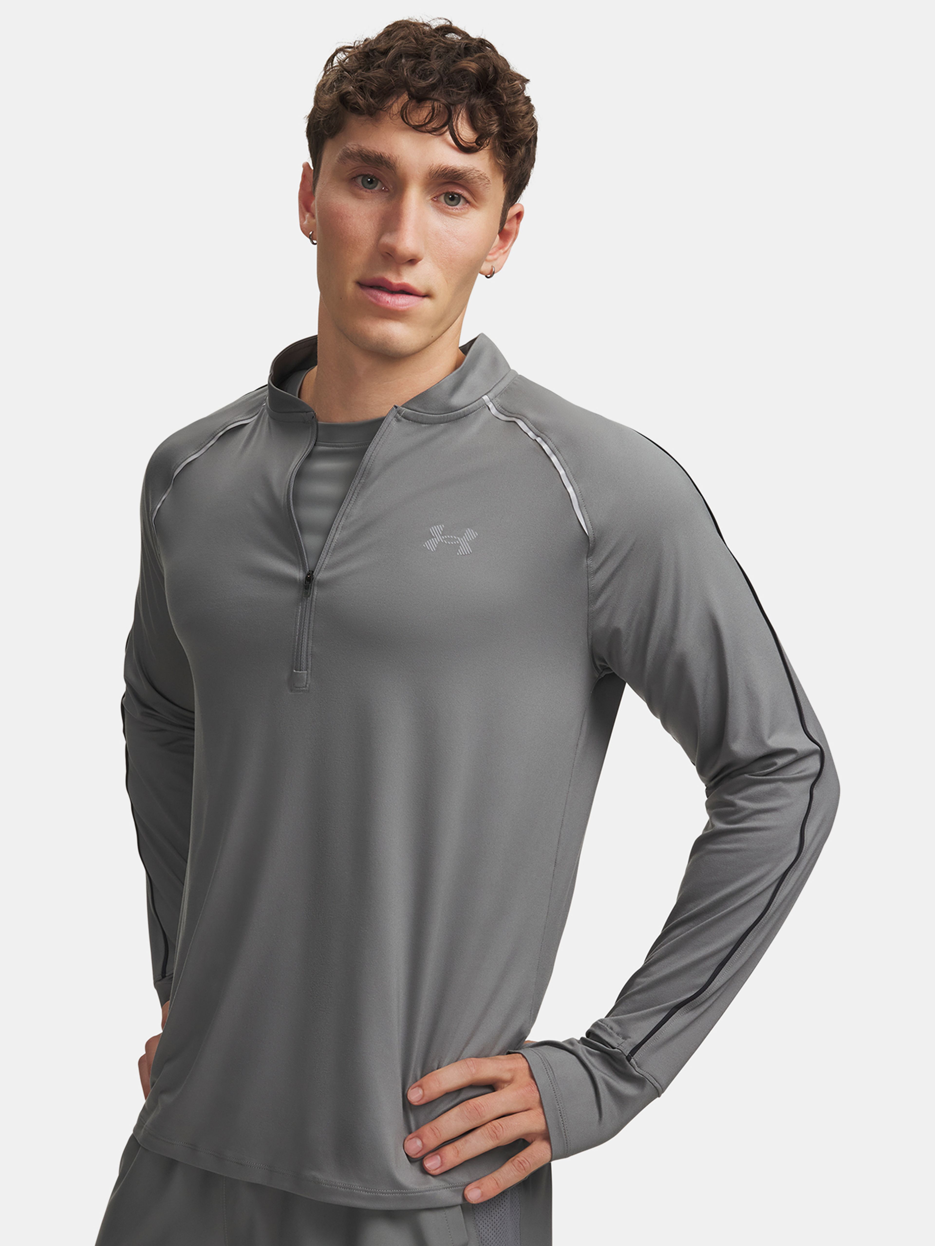 Férfi póló Under Armour UA Velociti Half Zip - 001