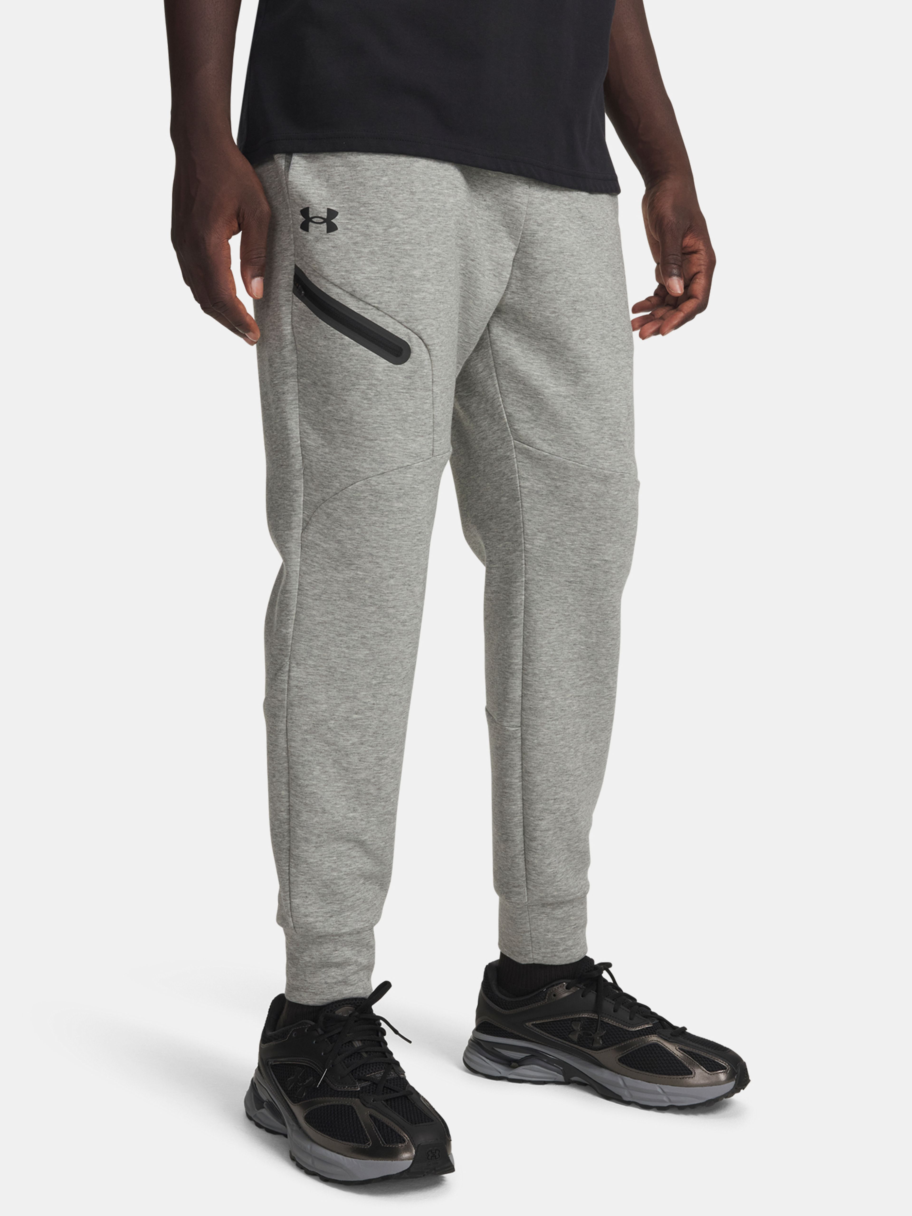 Meeste dressipüksid Under Armour UA Unstoppable Flc Jgr EU-GRY