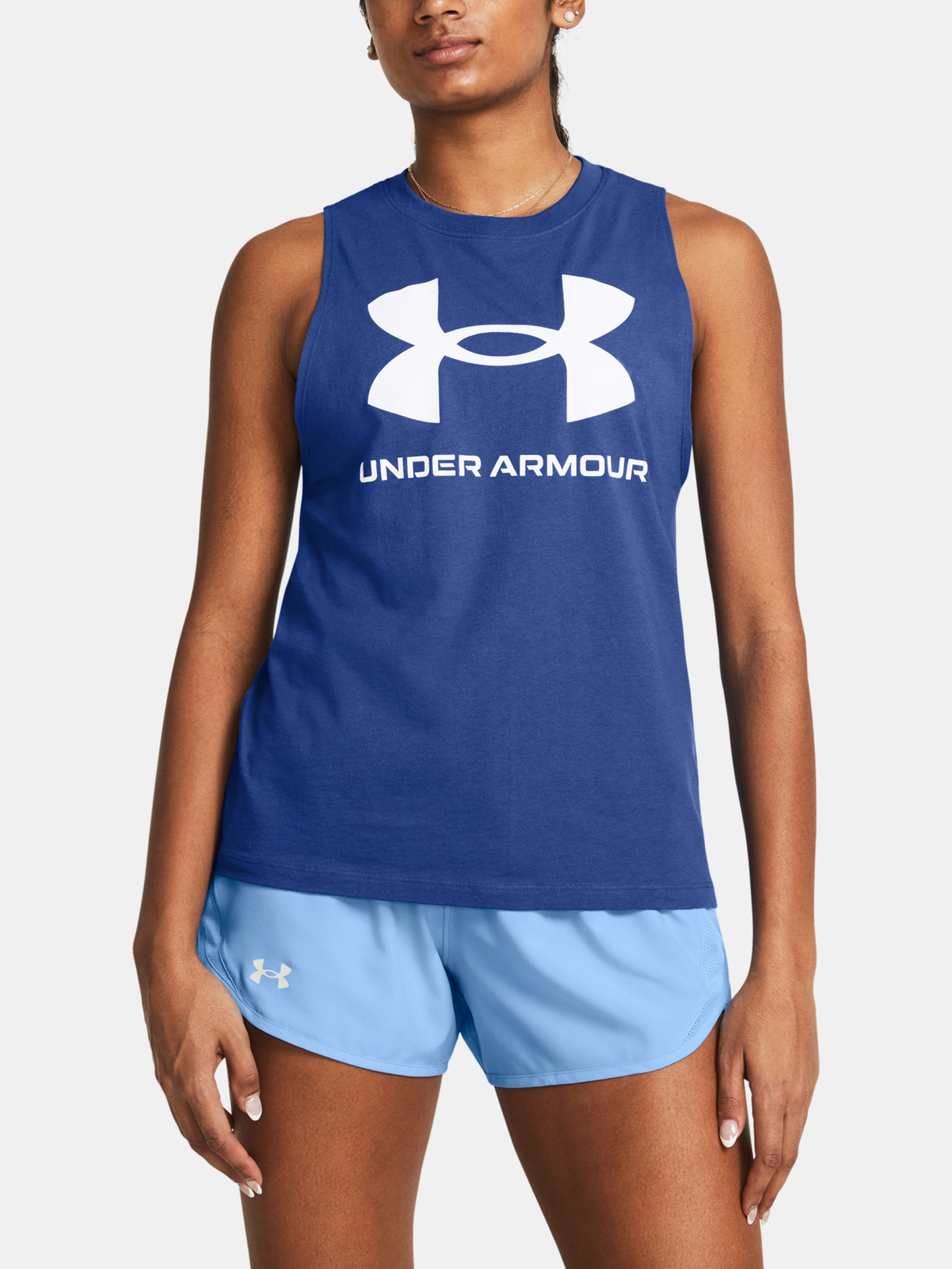 Ženska majica brez rokavov Under Armour UA Live Rival Tank