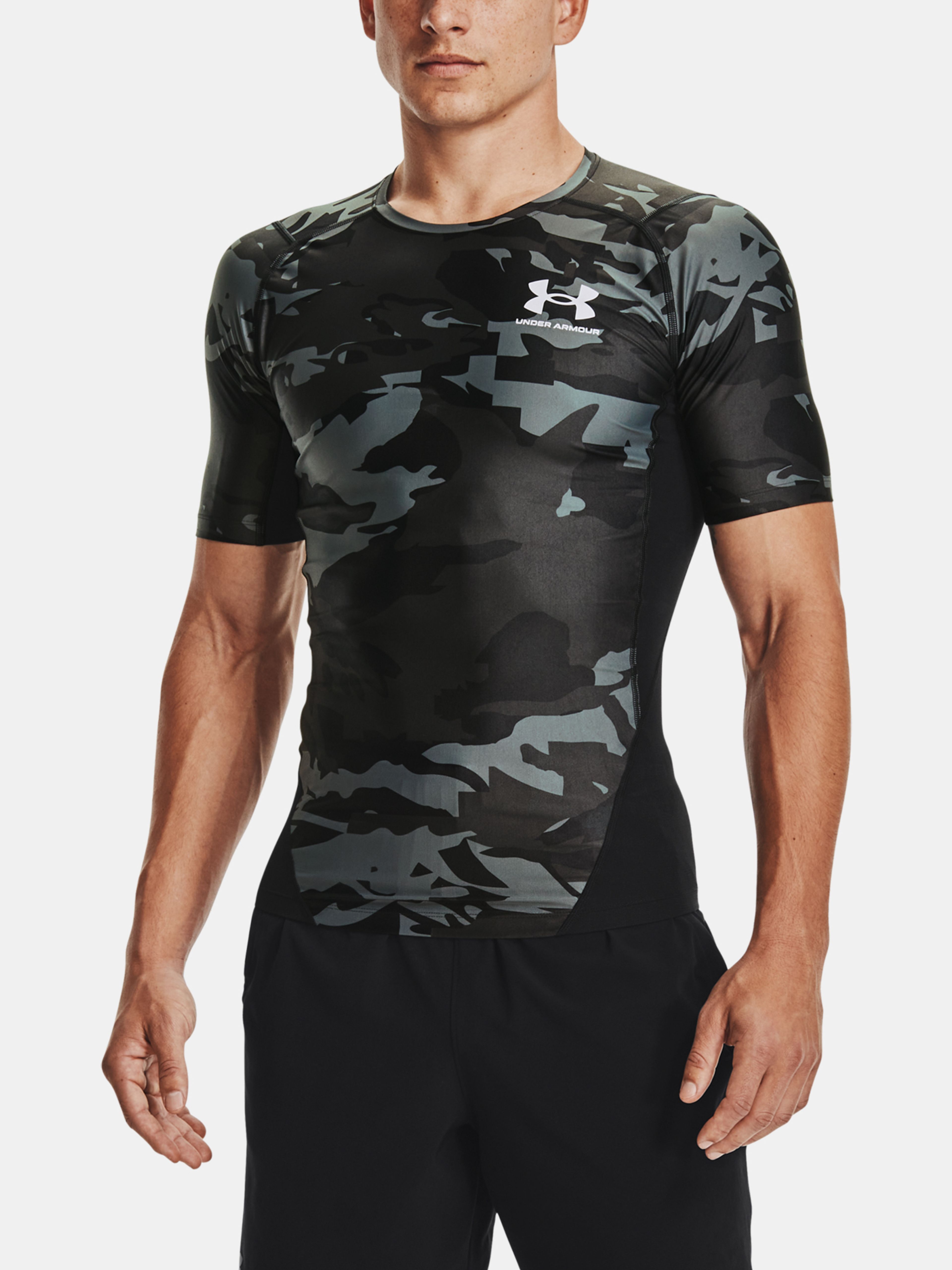 Meeste t-särk Under Armour HG Isochill Comp Print SS