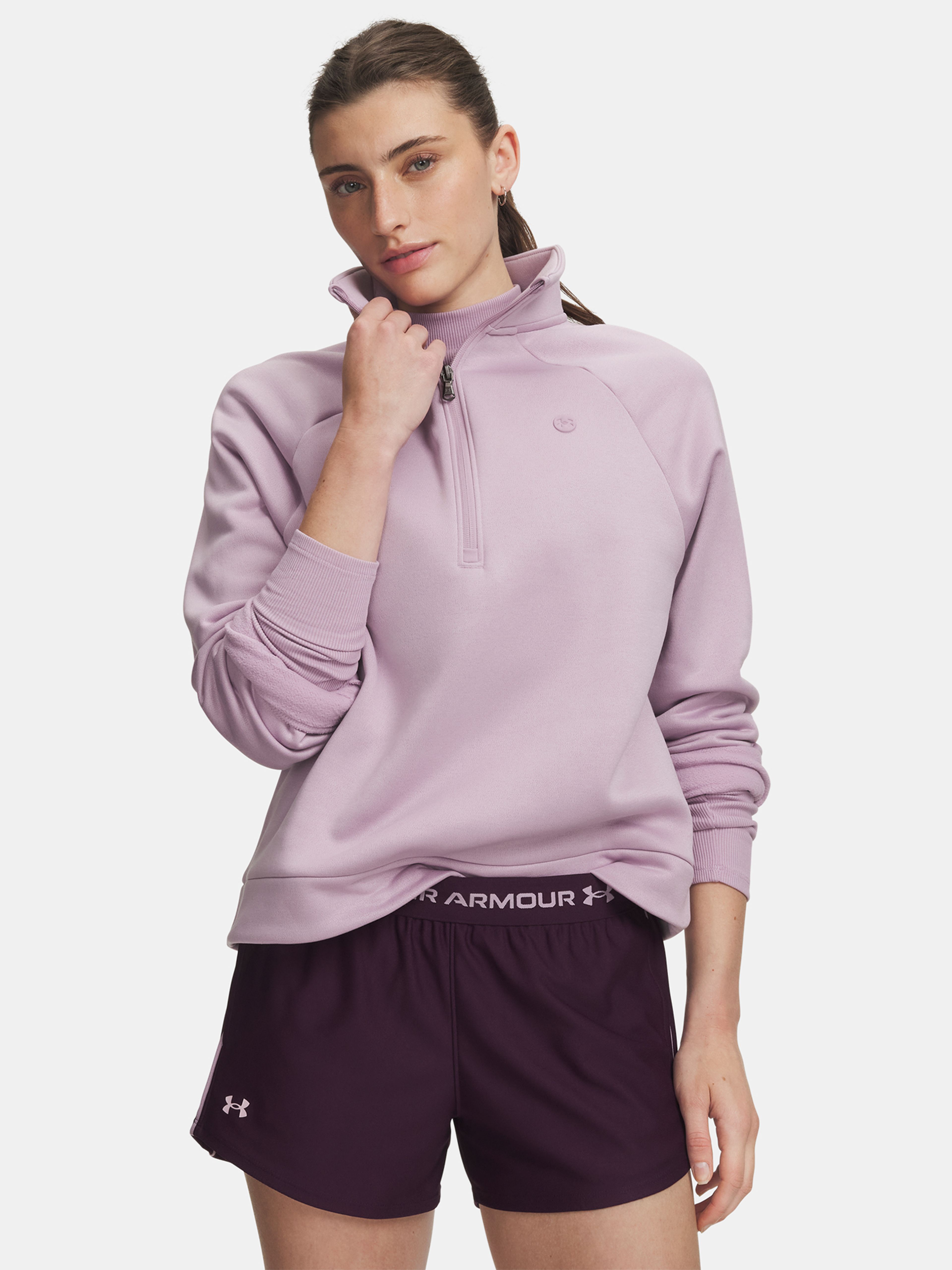 Dámska mikina Under Armour Sport Terry FZ - 001