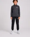 Chlapecký set Under Armour UA TWIST 1/4 ZIP TECH SET-GRY-Šedá - 003