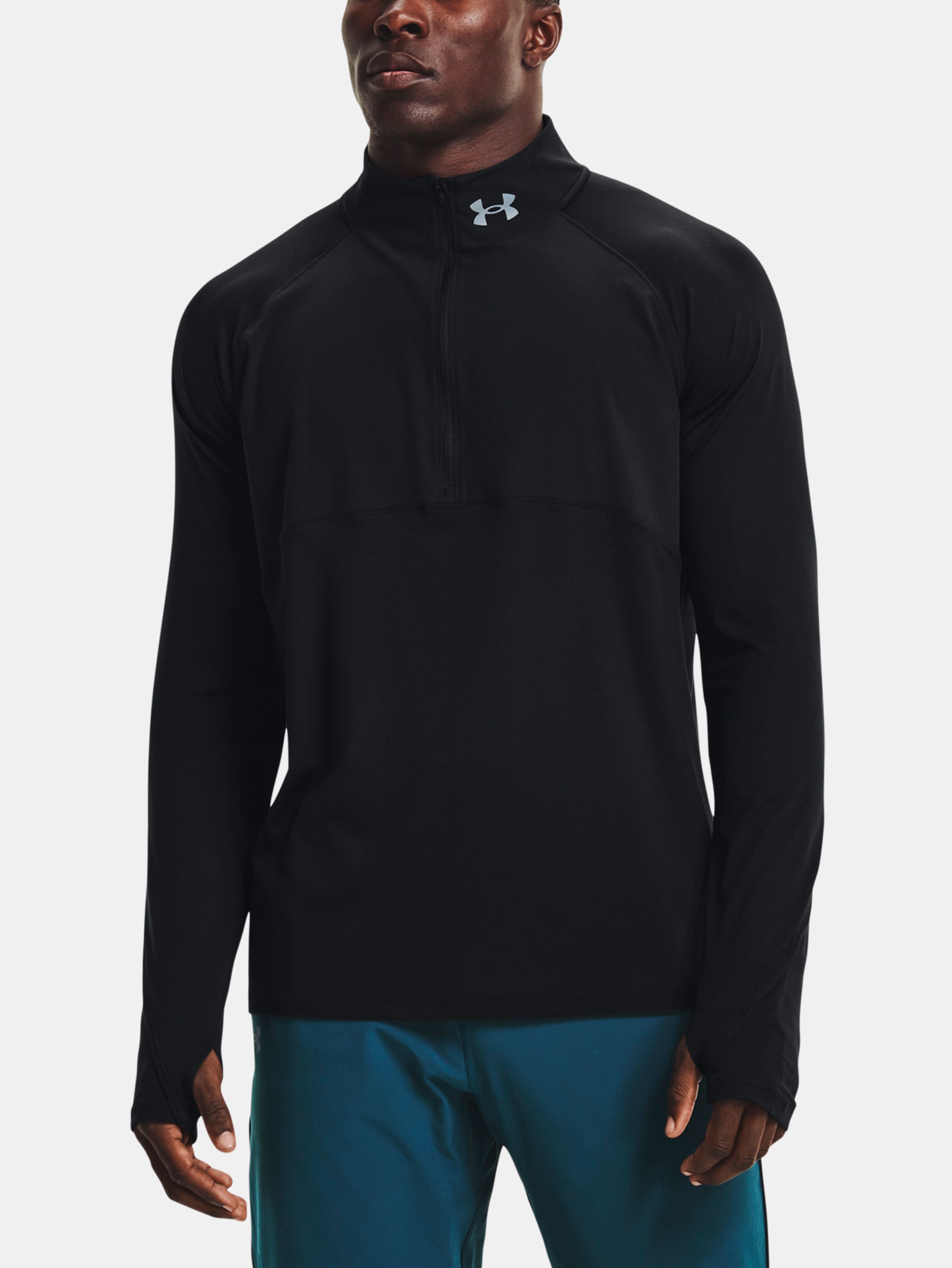 Pánske tričko Under Armour Qualifier Run 2.0 1/2 Zip