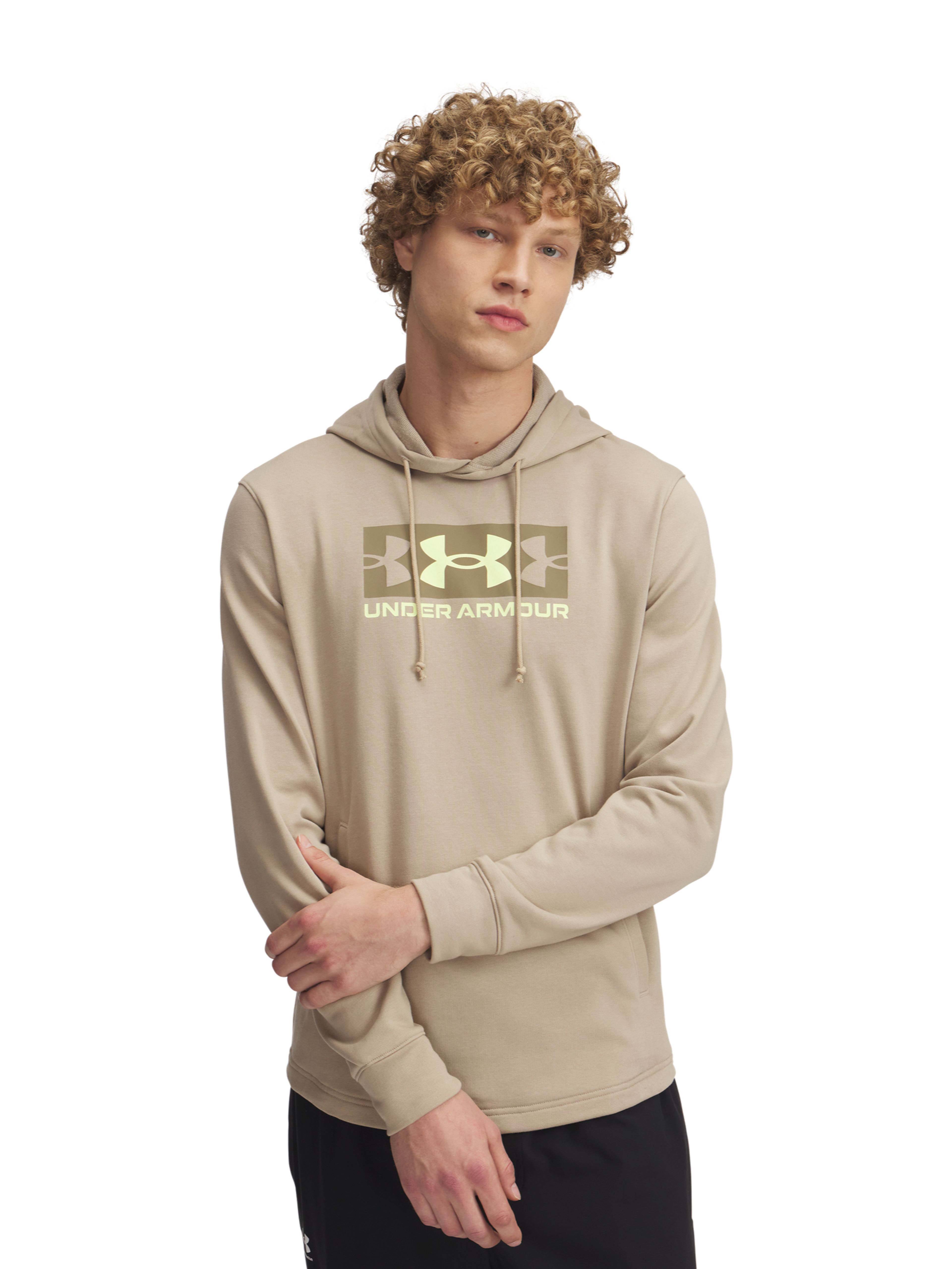 Férfi felső Under Armour UA Rival Terry Logo Hood