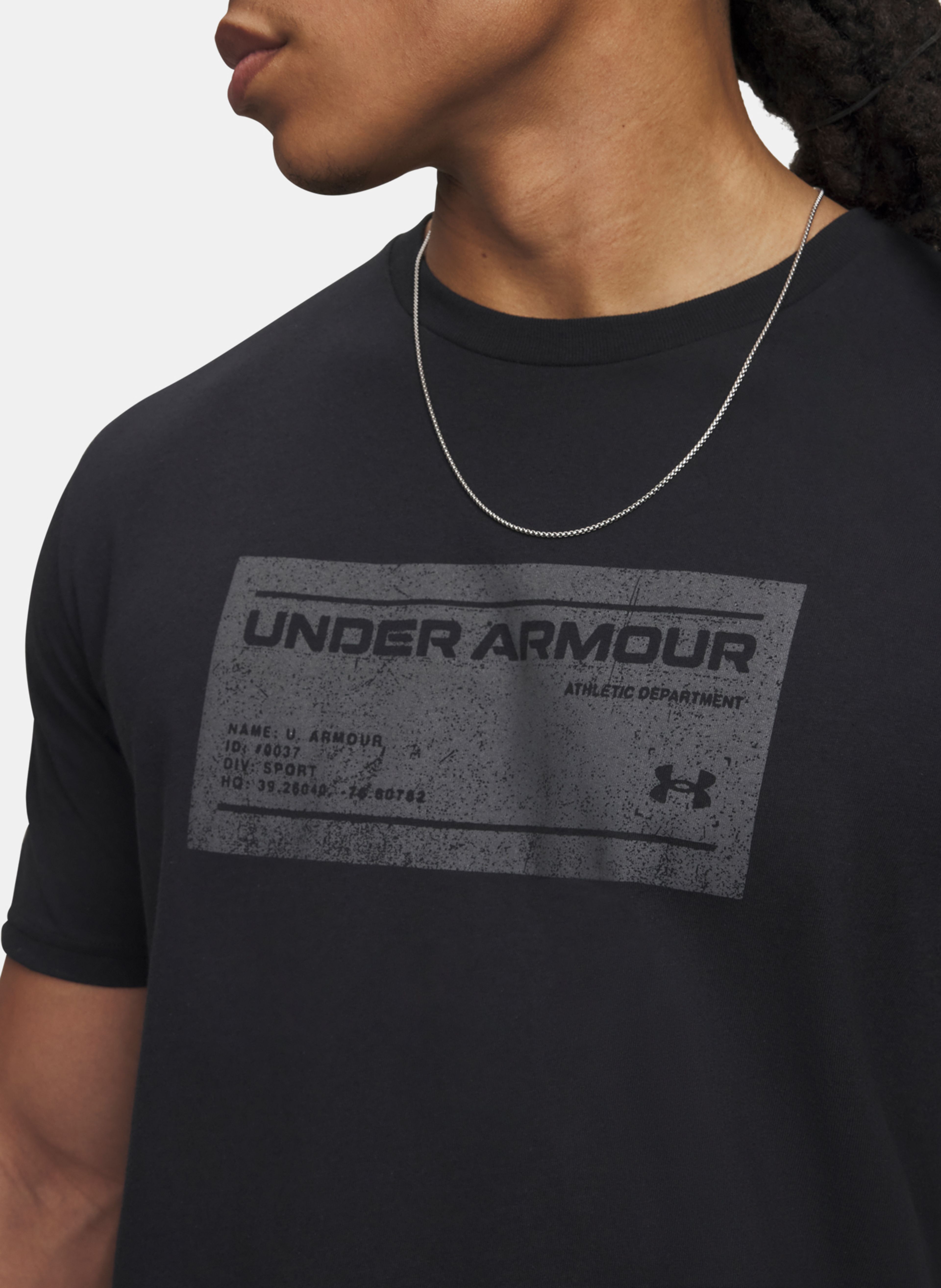 Meeste t-särk Under Armour UA M BOX WM LABEL SS - 003