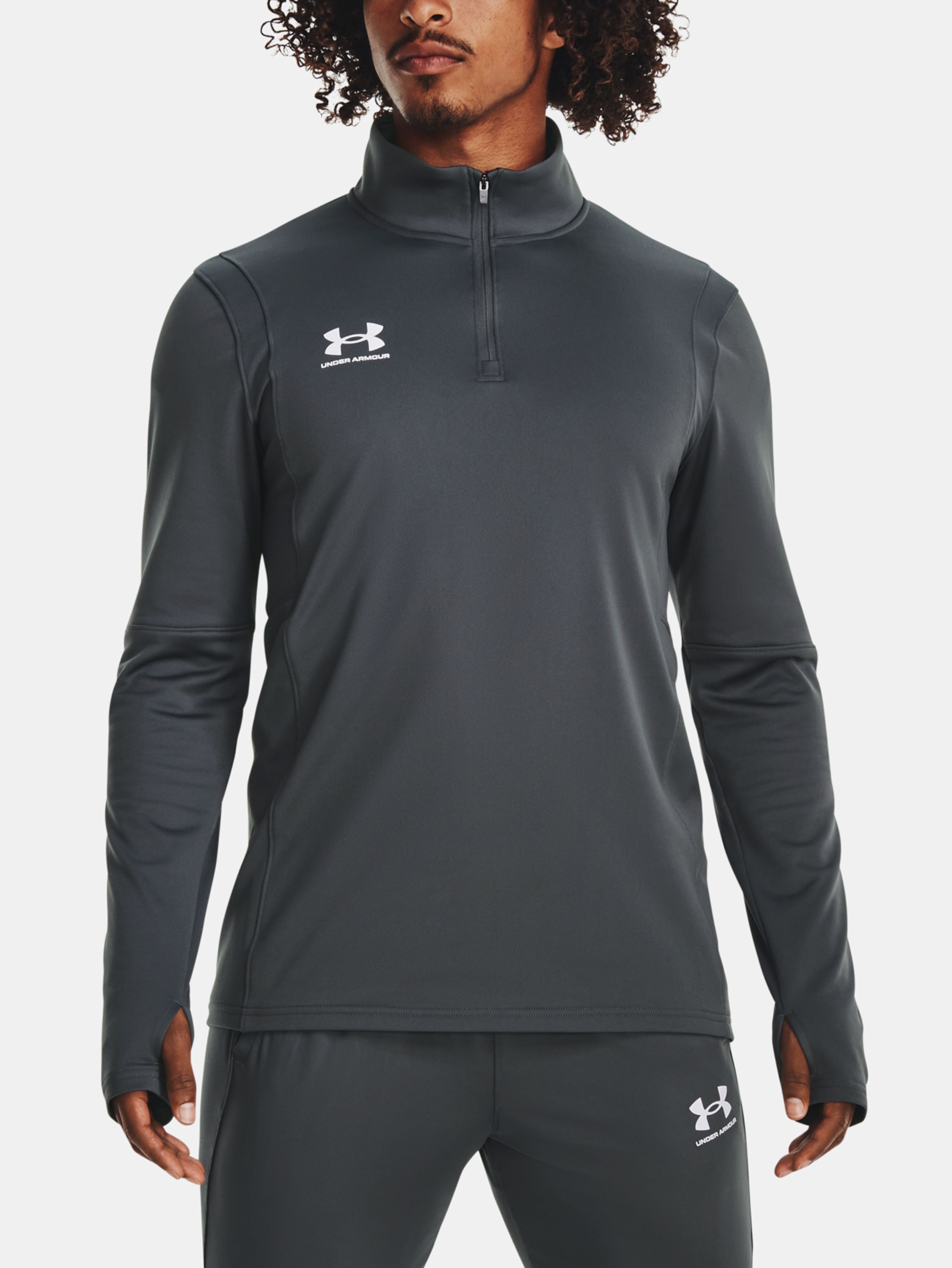 Férfi póló Under Armour UA M's Ch. Midlayer-GRY