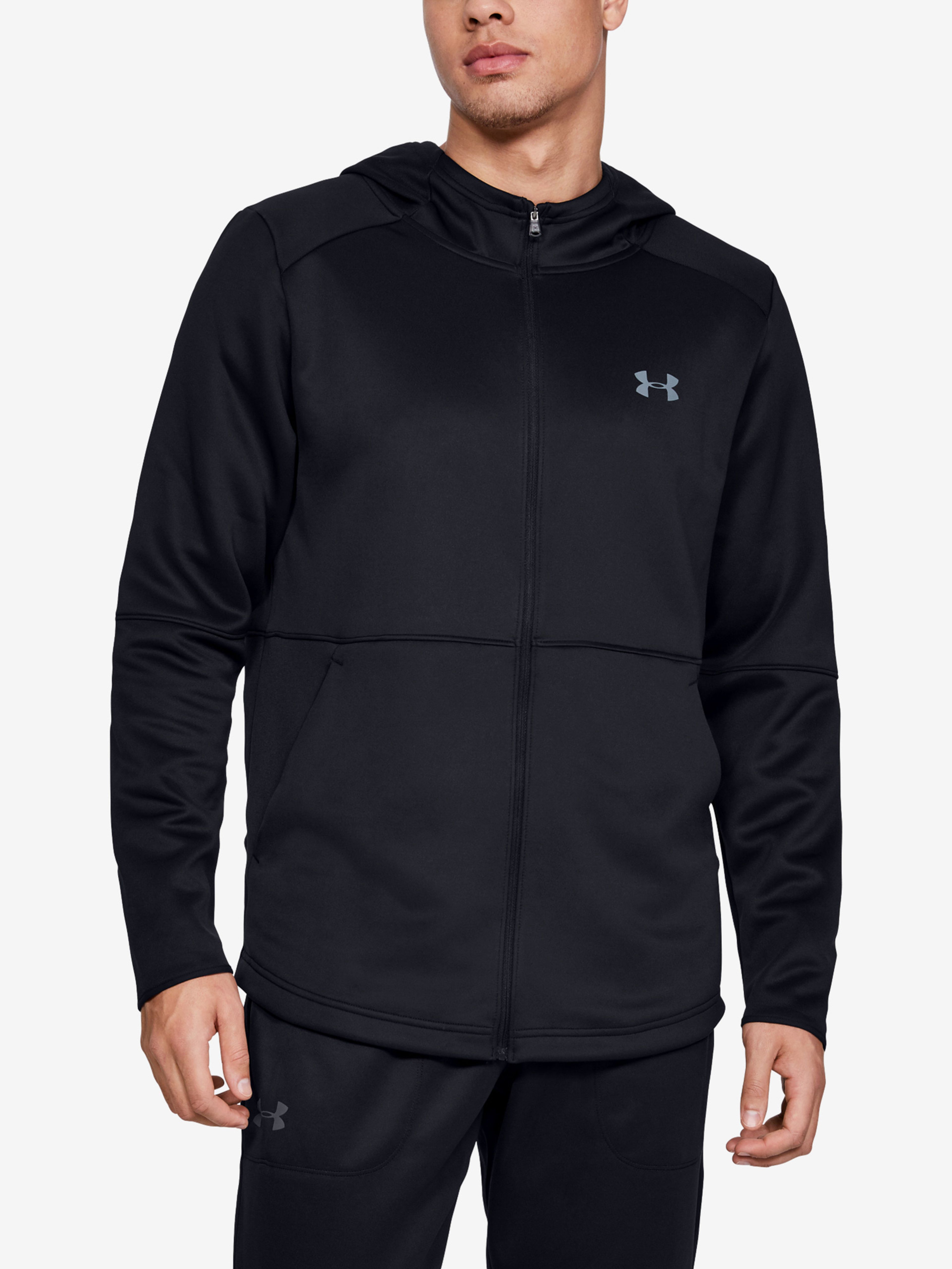 Meeste dressipluus Under Armour Mk1 Warmup Fz Hoodie