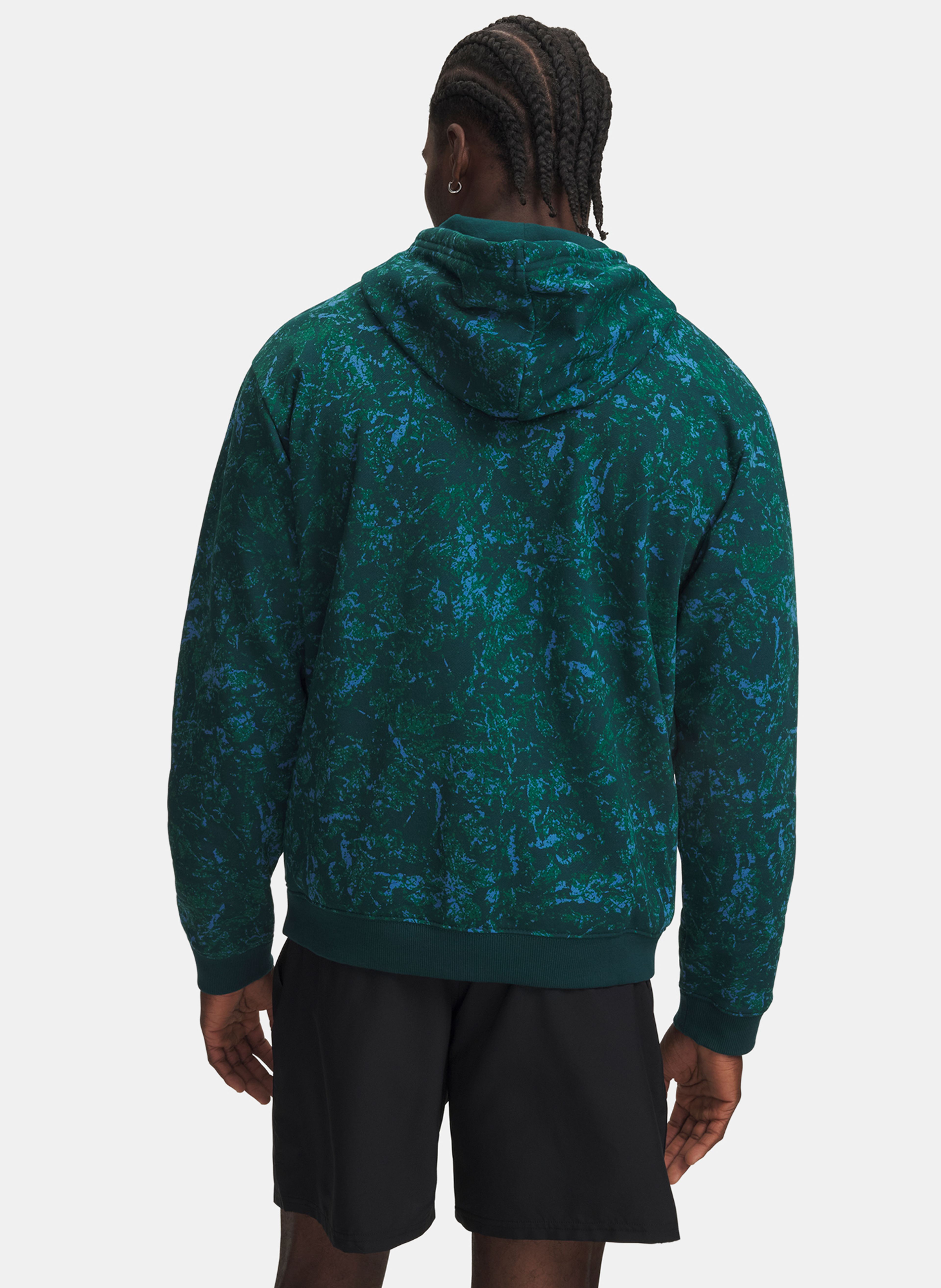 Férfi felső Under Armour UA Rival Flc Prtd Hoodie - 002
