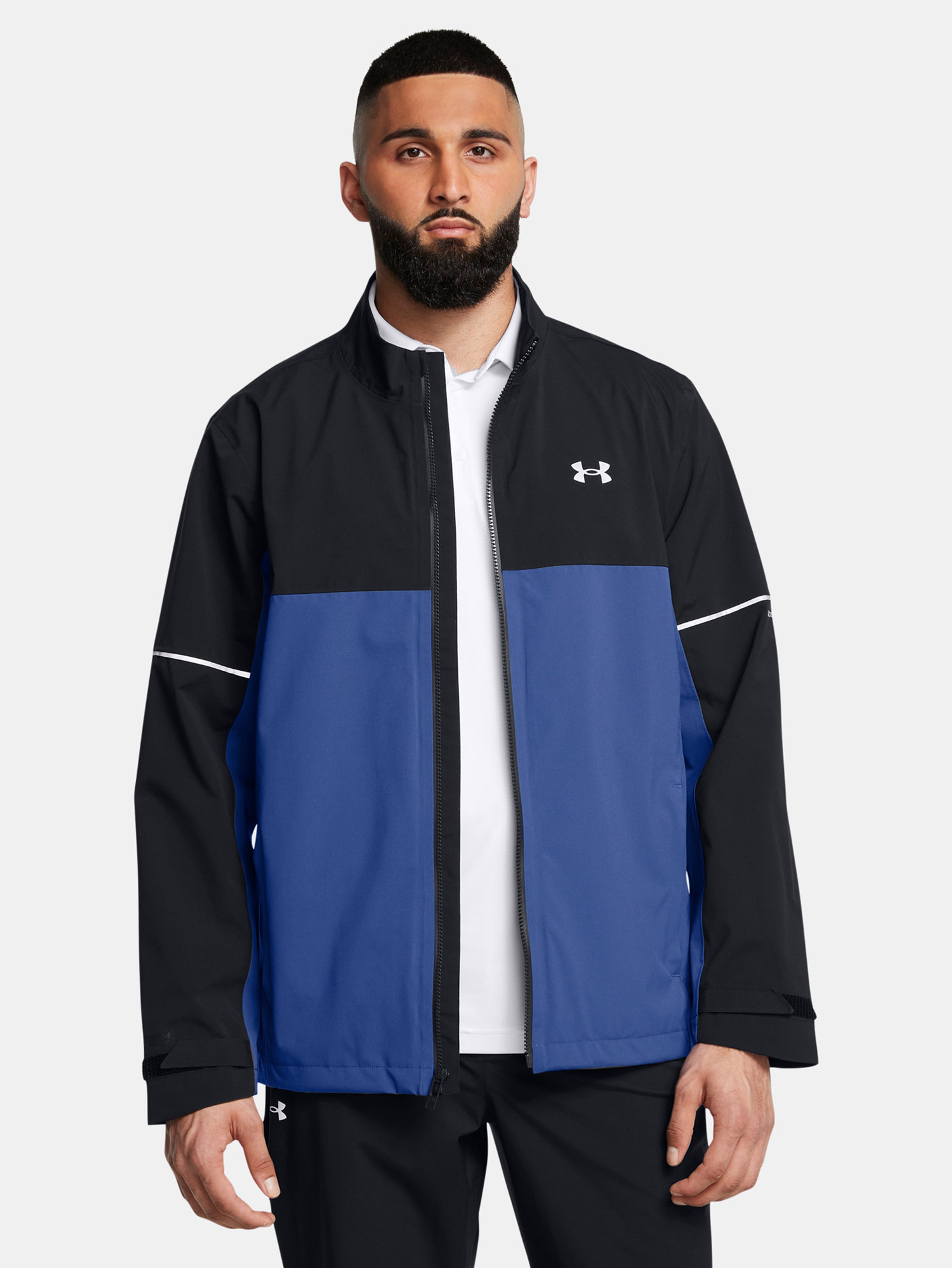 Férfi dzseki Under Armour DRIVE RAIN JACKET-BLK