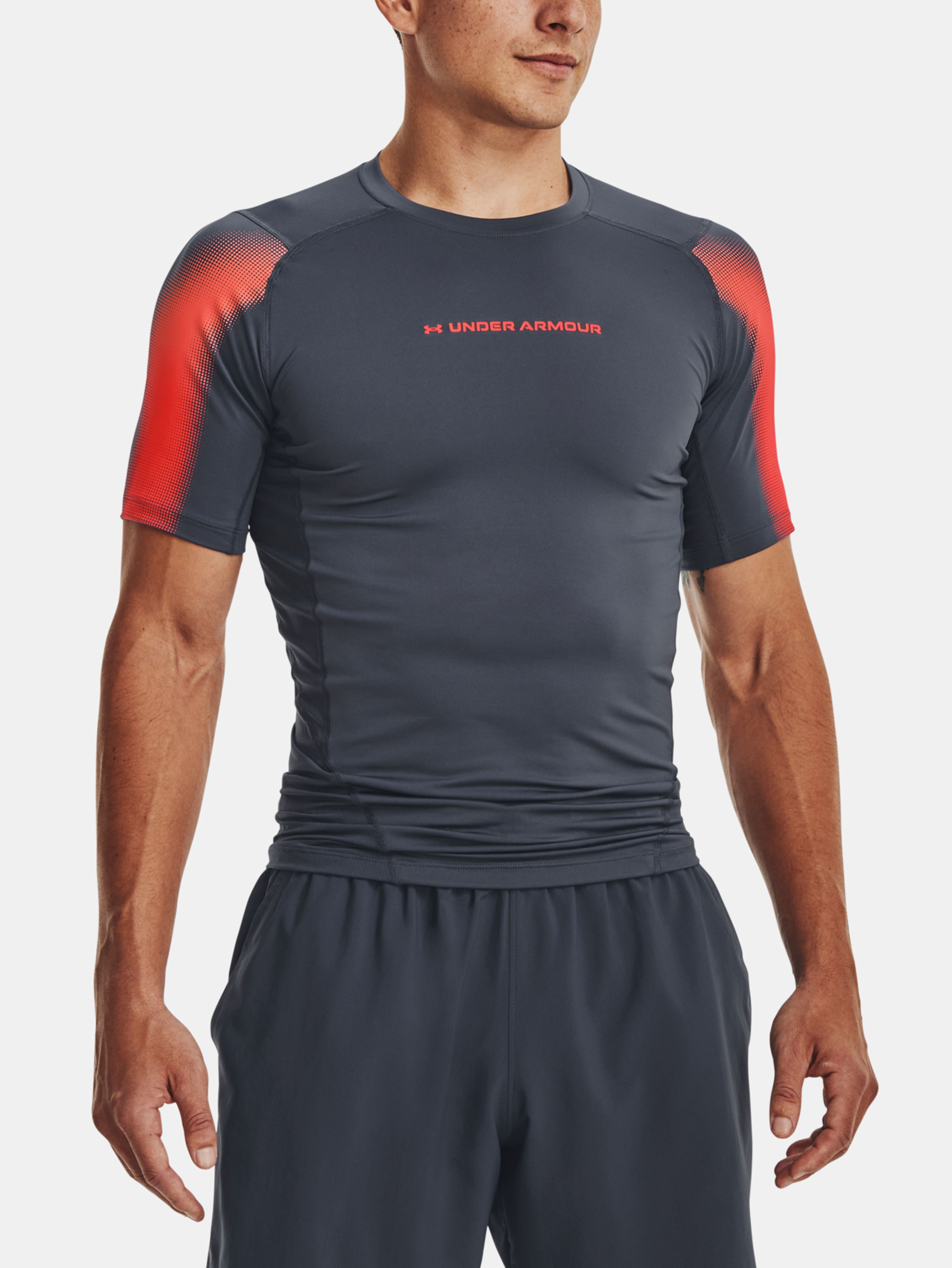 Pánské tričko Under Armour UA HG Armour Novelty SS