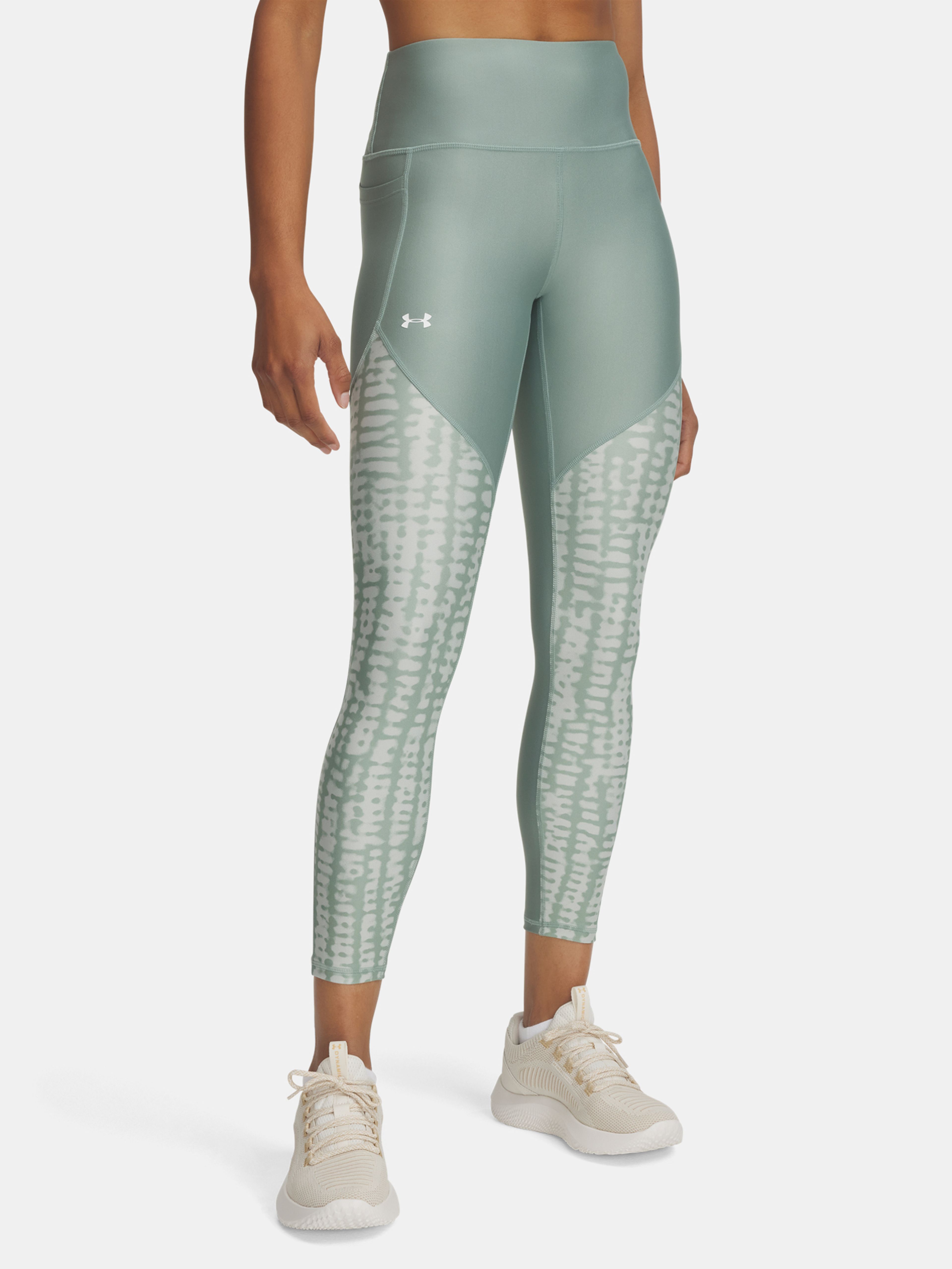 Dámske legíny Under Armour Tech Print Panel Ankle Leg