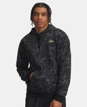 Férfi felső Under Armour UA Rival Flc Prtd Hoodie-Fekete - 001