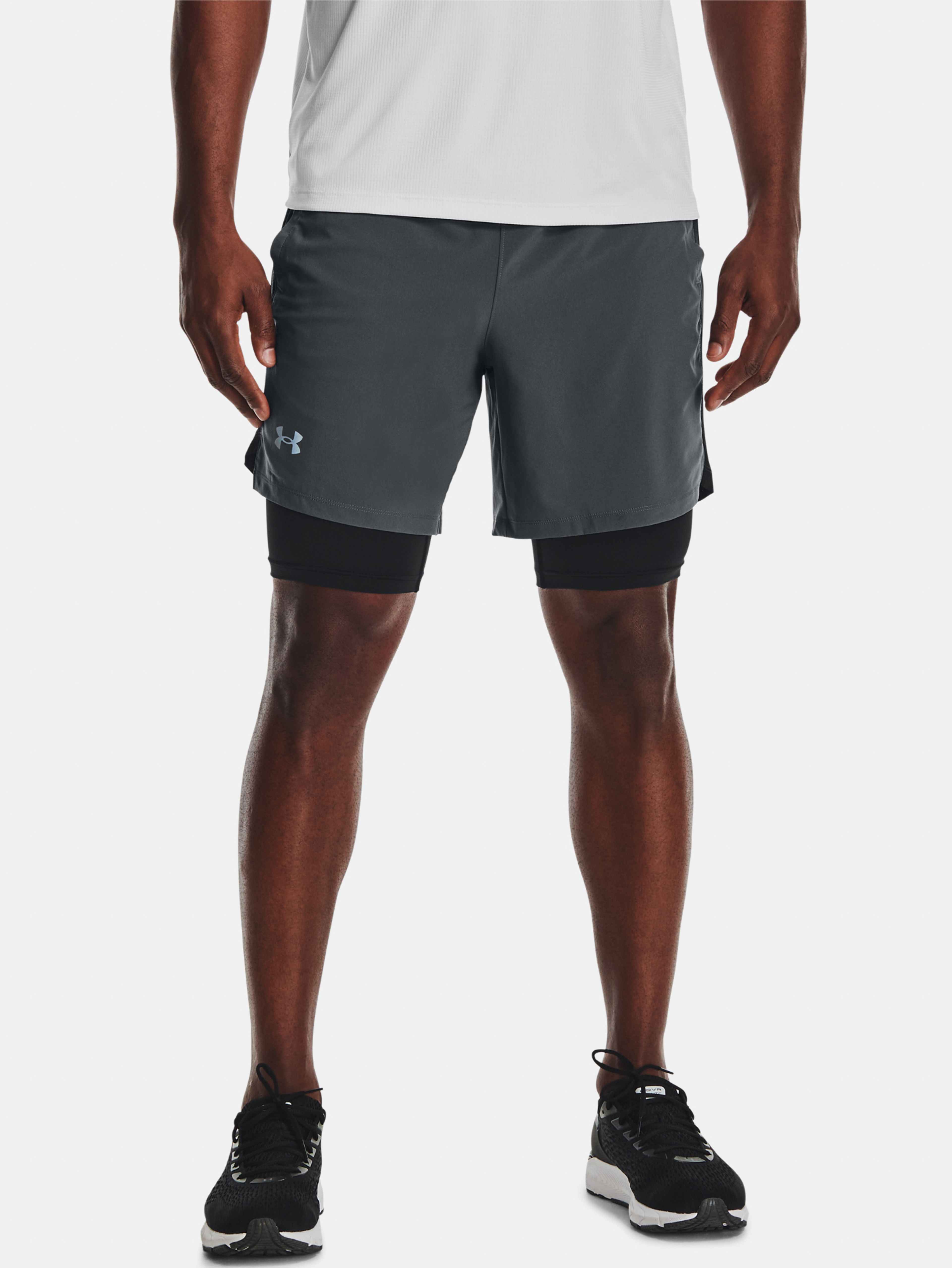 Meeste lühikesed püksid Under Armour Launch SW 7'' 2N1 Short