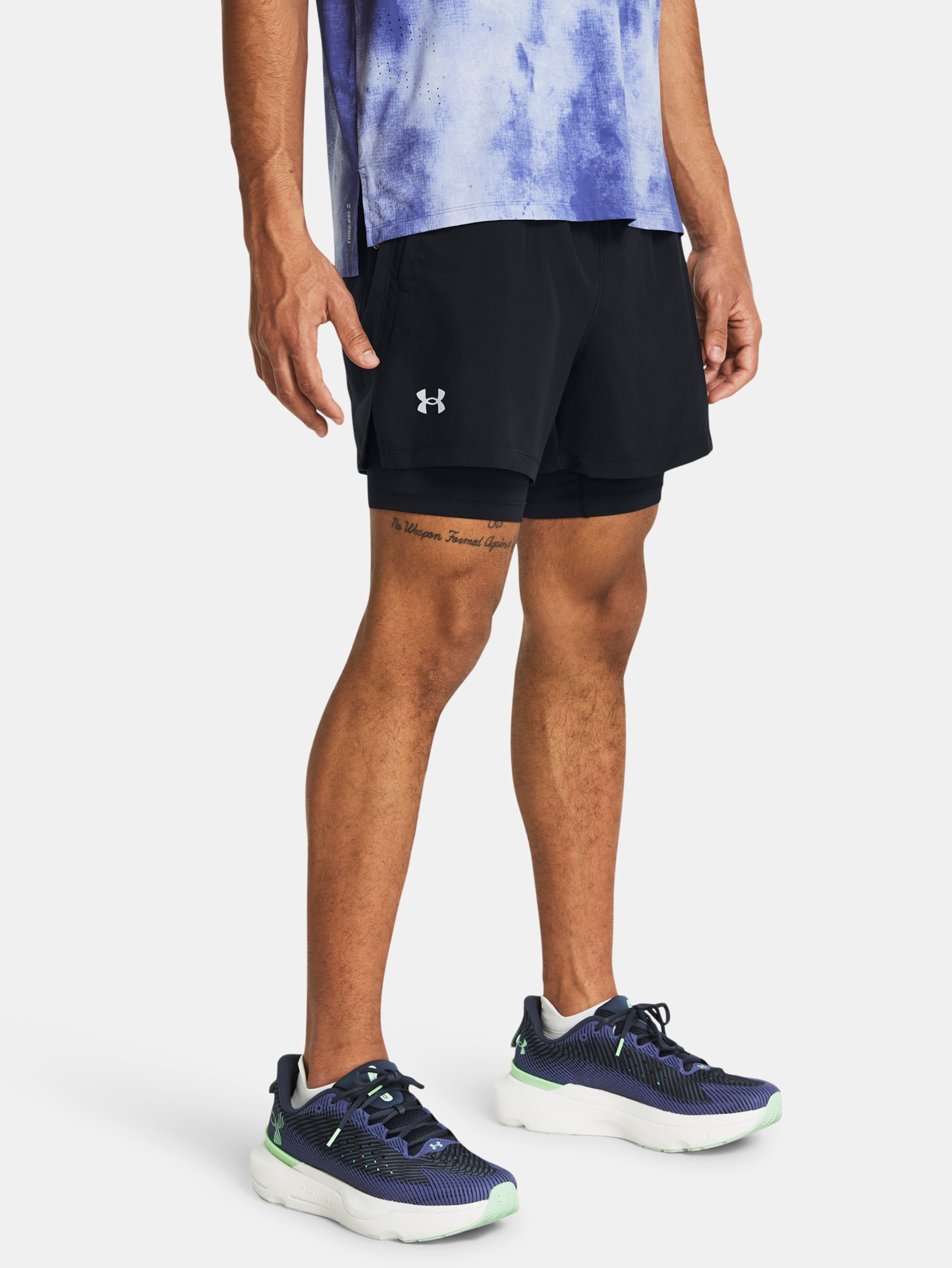 Férfi rövidnadrágok Under Armour UA LAUNCH 5'' 2-IN-1 SHORTS