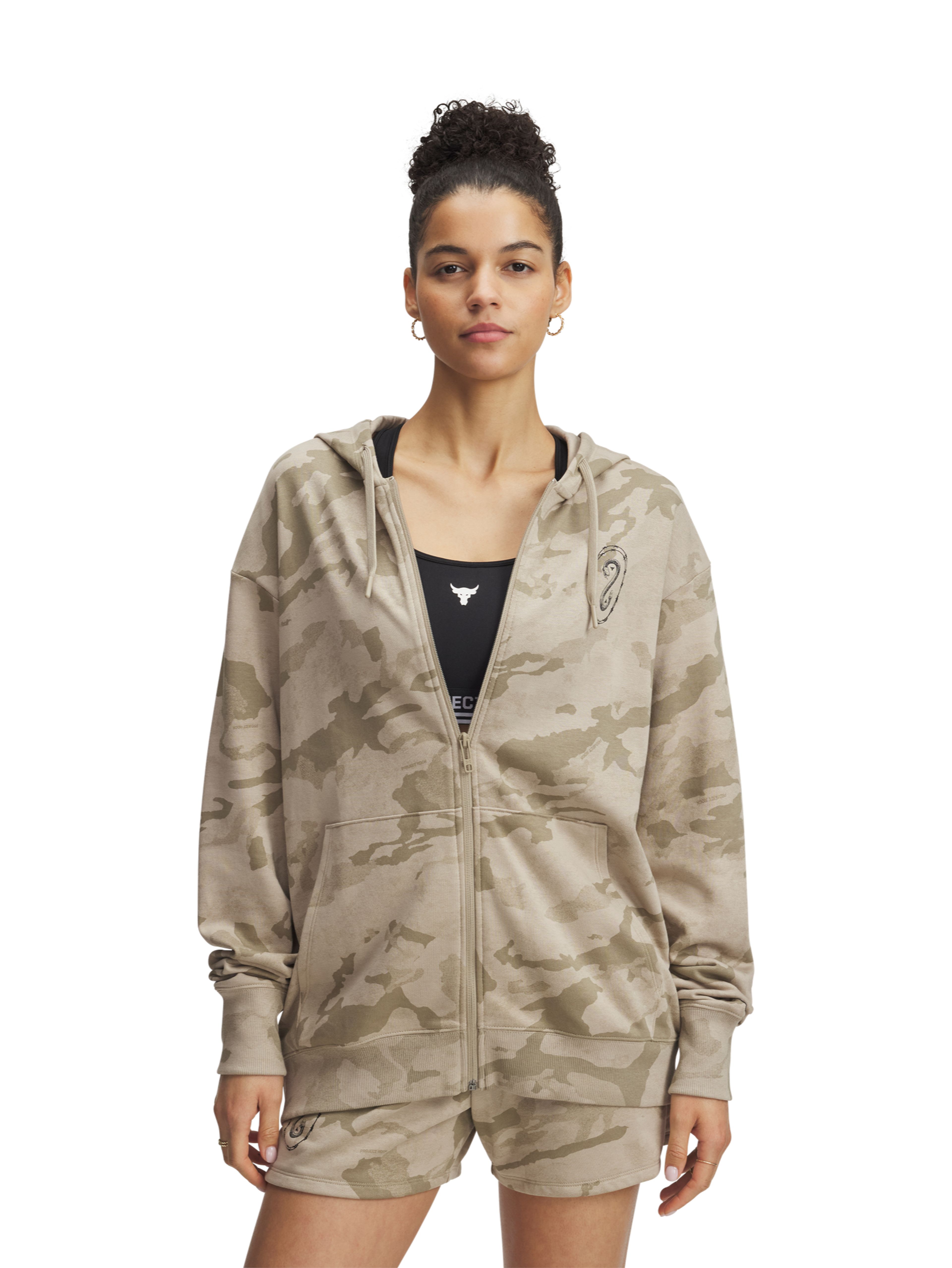 Női felső Under Armour Pjt Rck Terry Full Zip