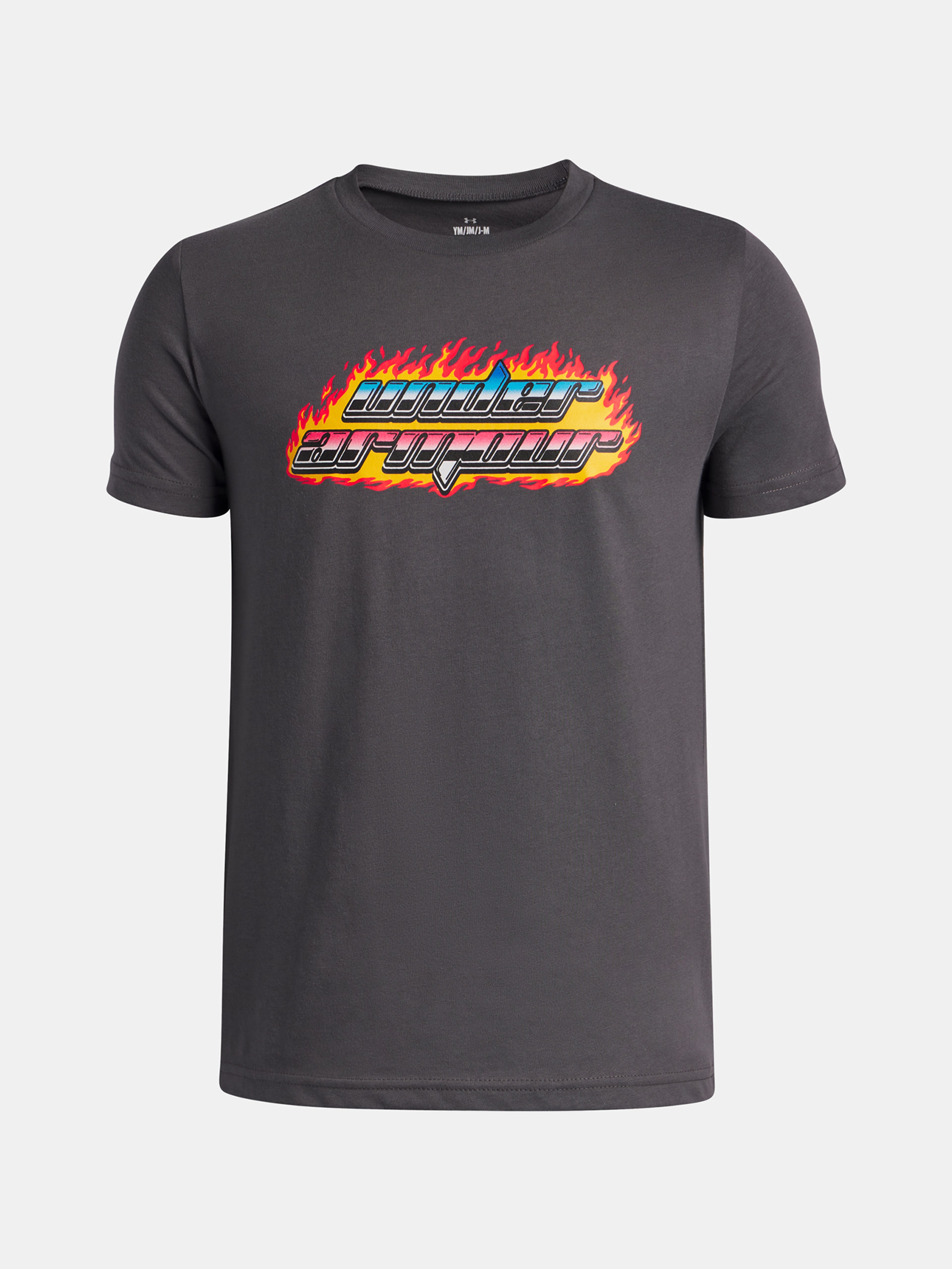 Chlapčenské tričko Under Armour UA Flame WM SS-GRY
