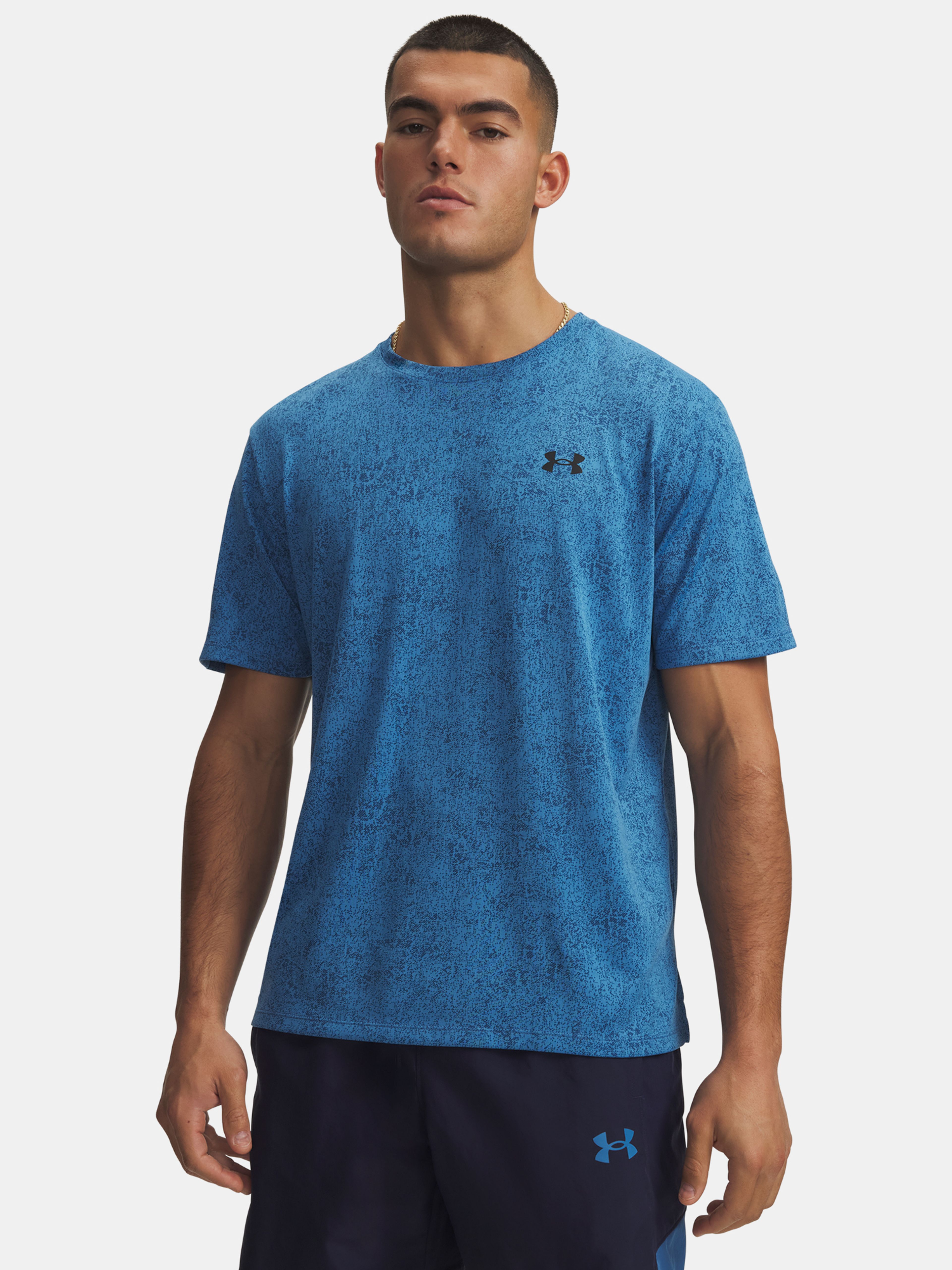 Férfi póló Under Armour UA Tech Tee Pixelate - 001