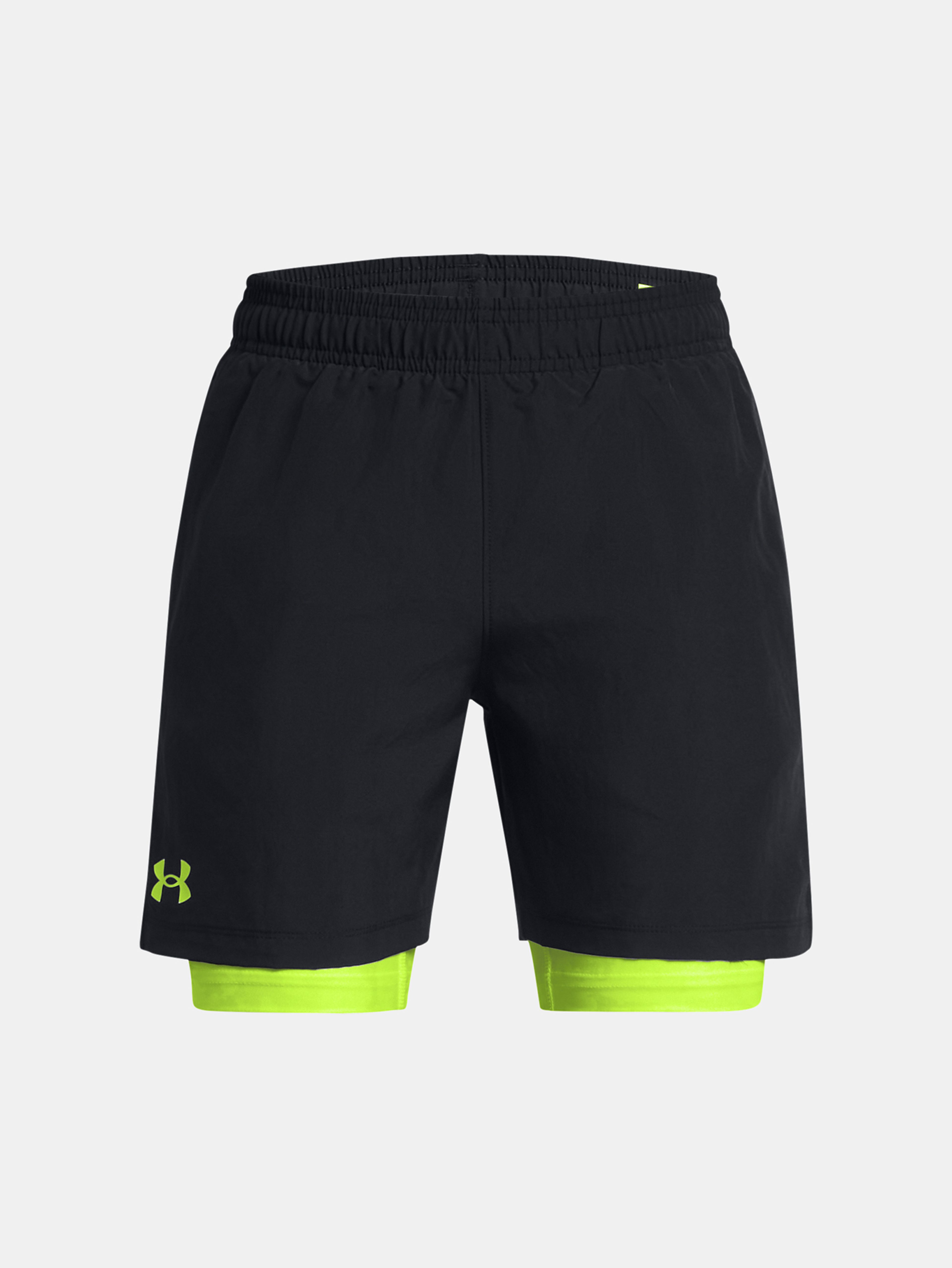 Deške kratke hlače Under Armour UA Woven 2in1 Shorts-BLK