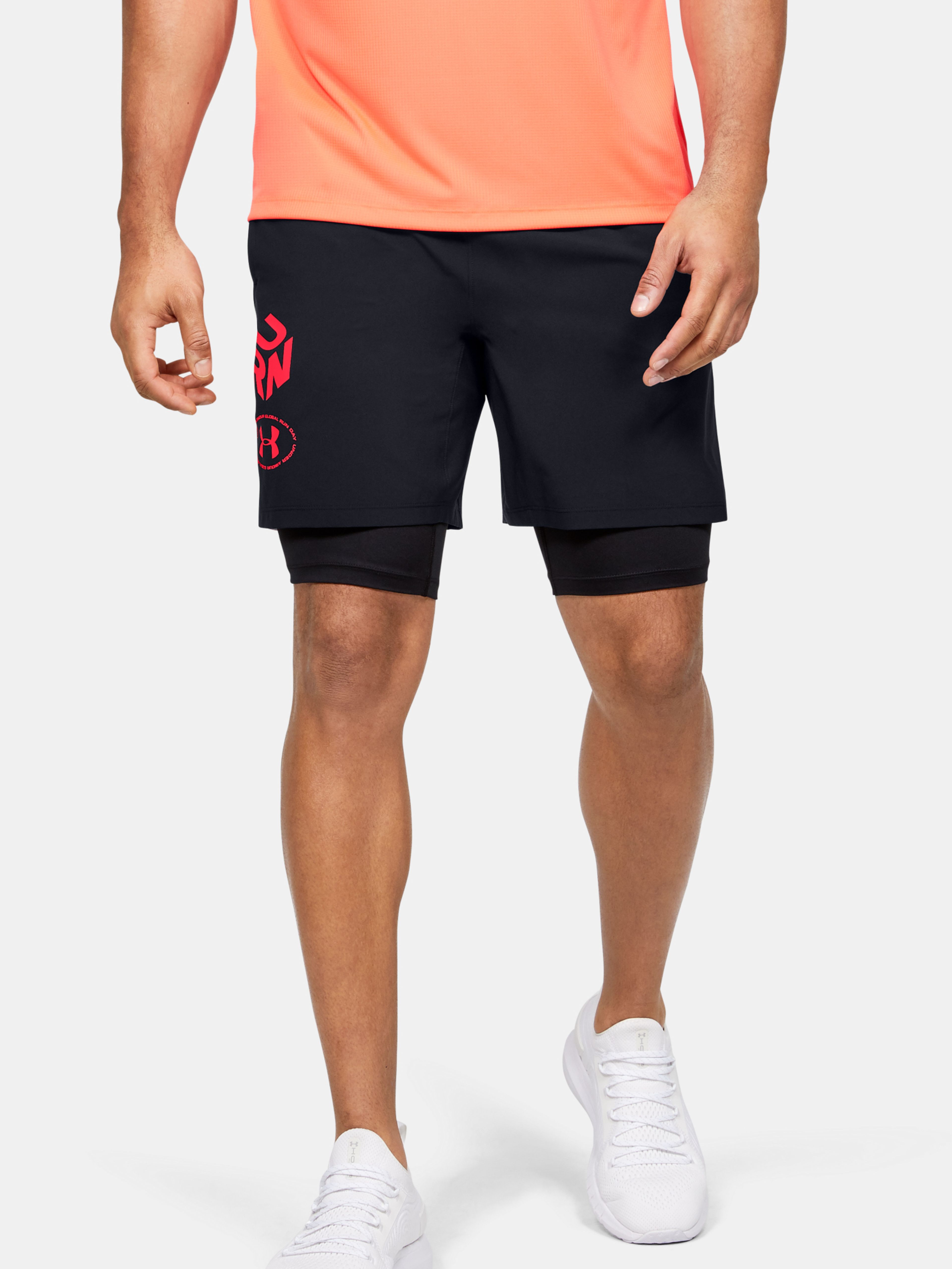 Meeste lühikesed püksid Under Armour M Launch Sw 2-In-1 Get Out & Run Shor