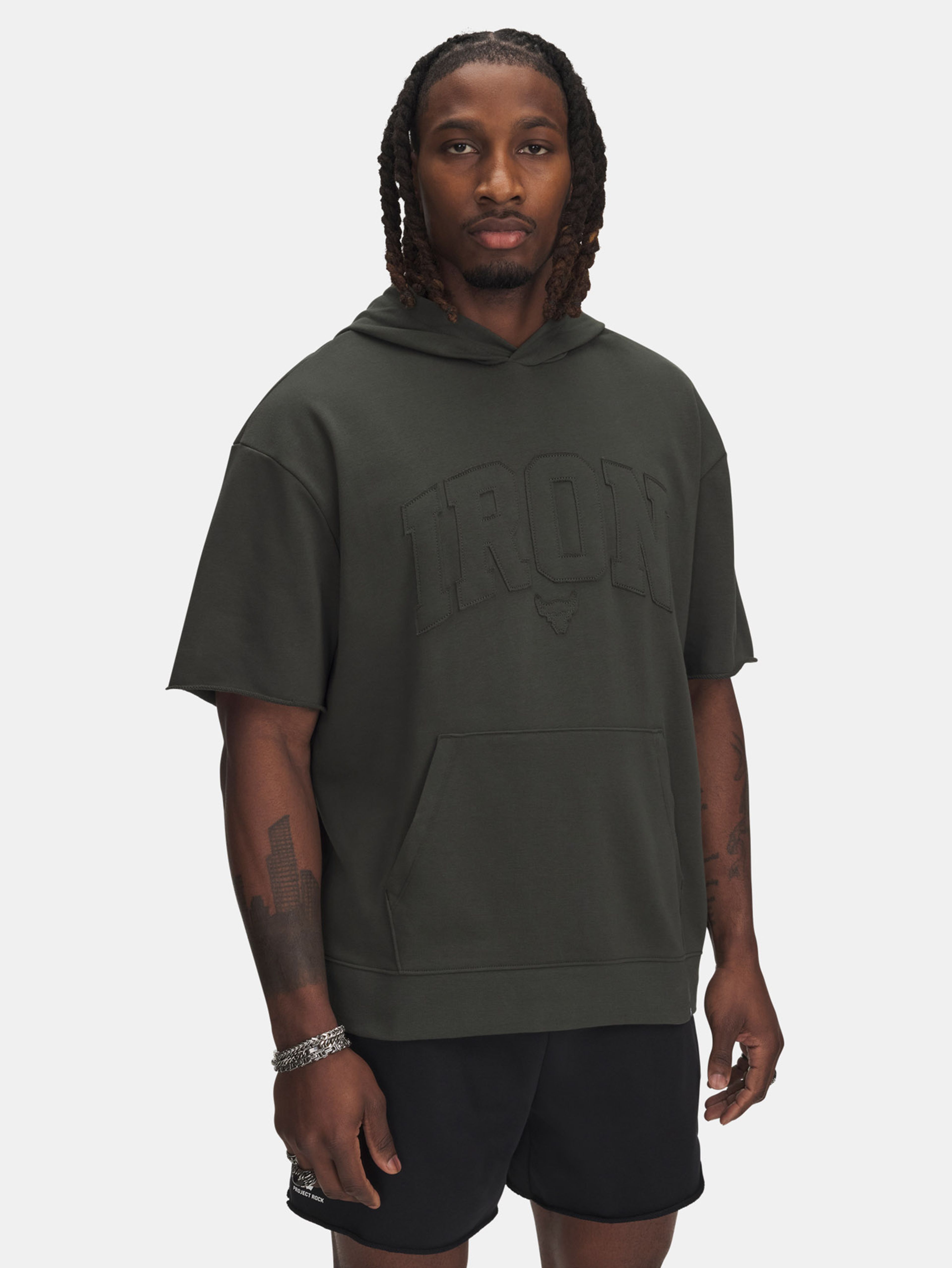 Pánská mikina Under Armour Pjt Rck SS Terry Hoody