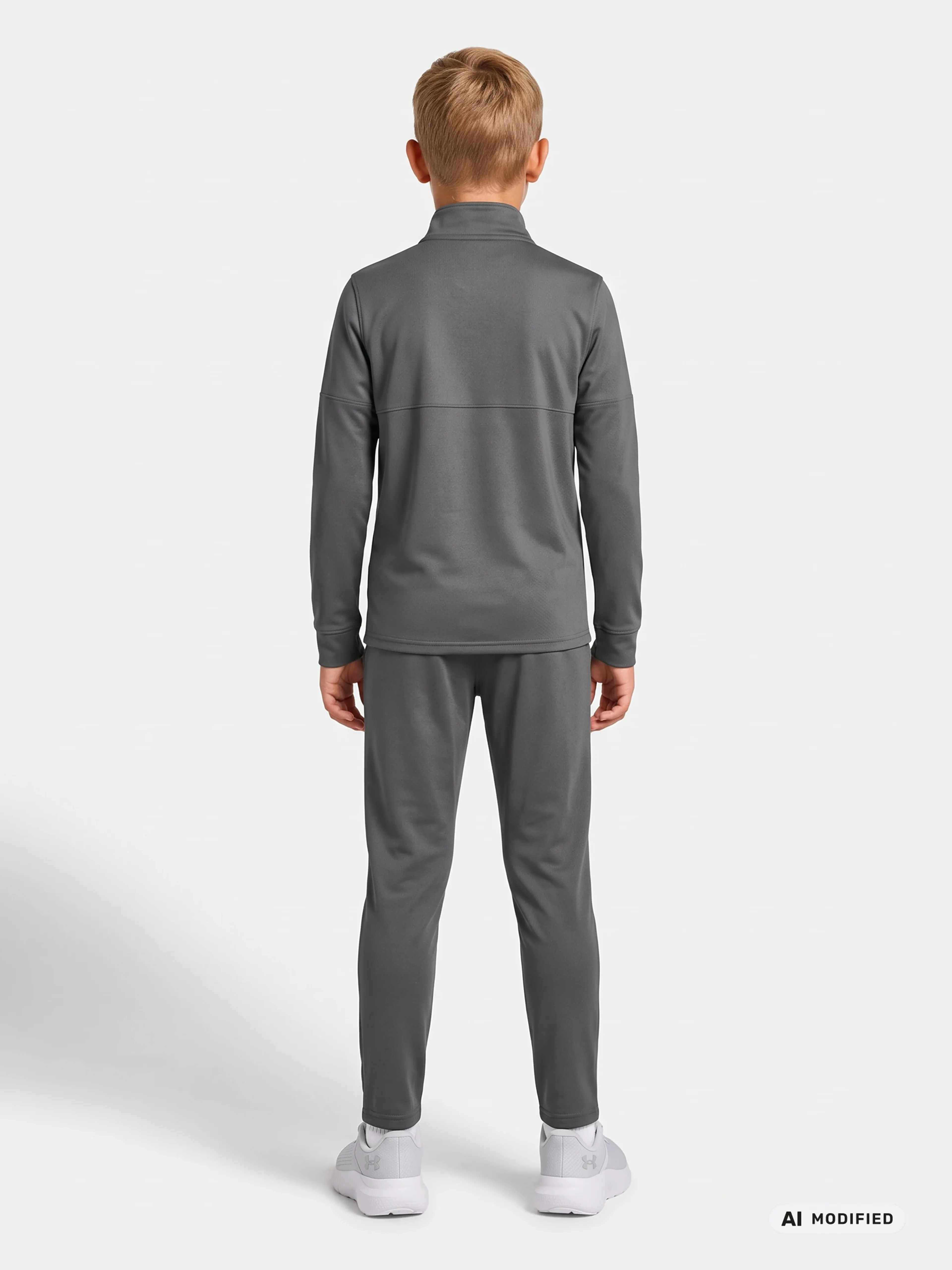 Chlapecká souprava Under Armour UA B's Challenger Tracksuit-GRY - 004