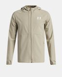 Poiste jope Under Armour UA VIBE WOVEN WINDBREAKER-Pruun - 004