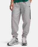 Pánské tepláky Under Armour UA Unstoppable Flc Joggers-Šedá - 003