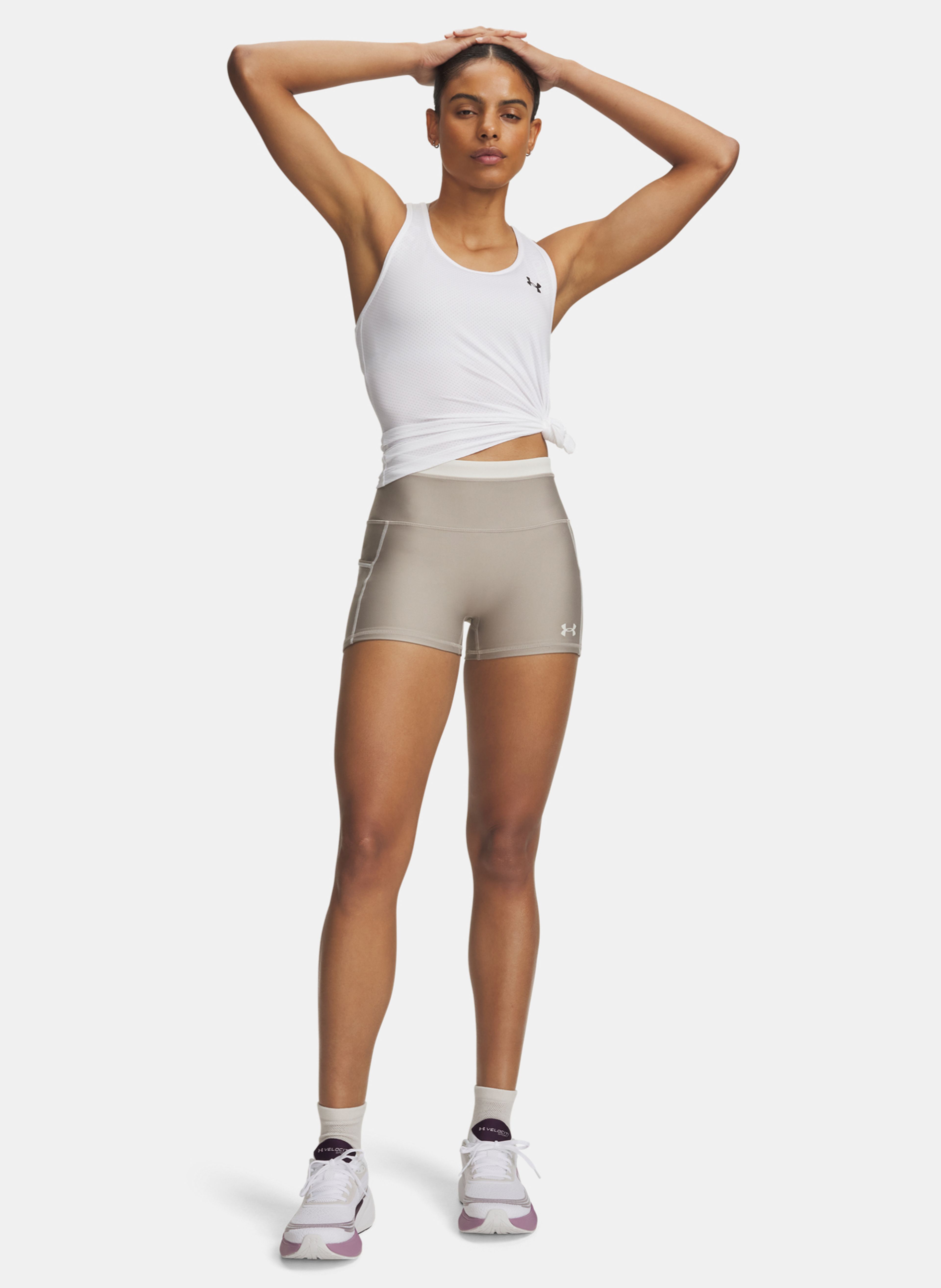 Ženske kratke hlače Under Armour UA HeatGear Novelty Shorty - 003