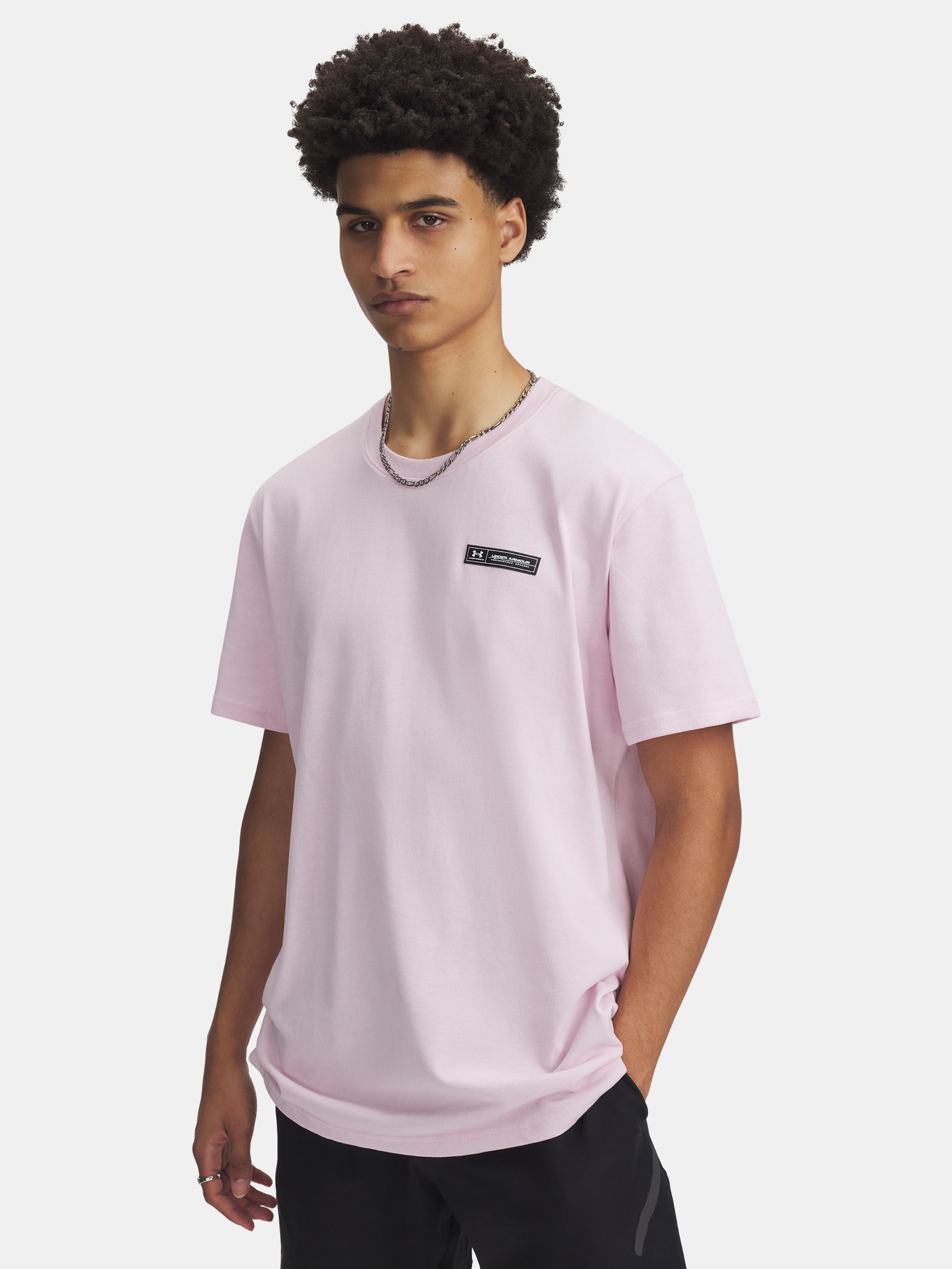 Férfi póló Under Armour UA HW ARMOUR LABEL SS