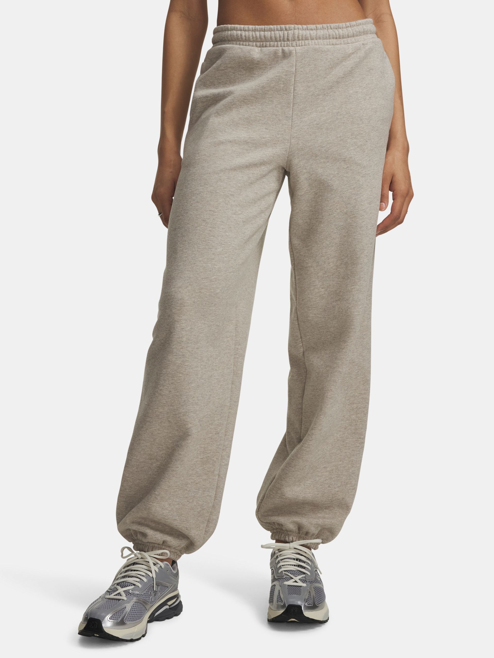 Sieviešu sporta bikses Under Armour Icon Flc Gym Pant - 001