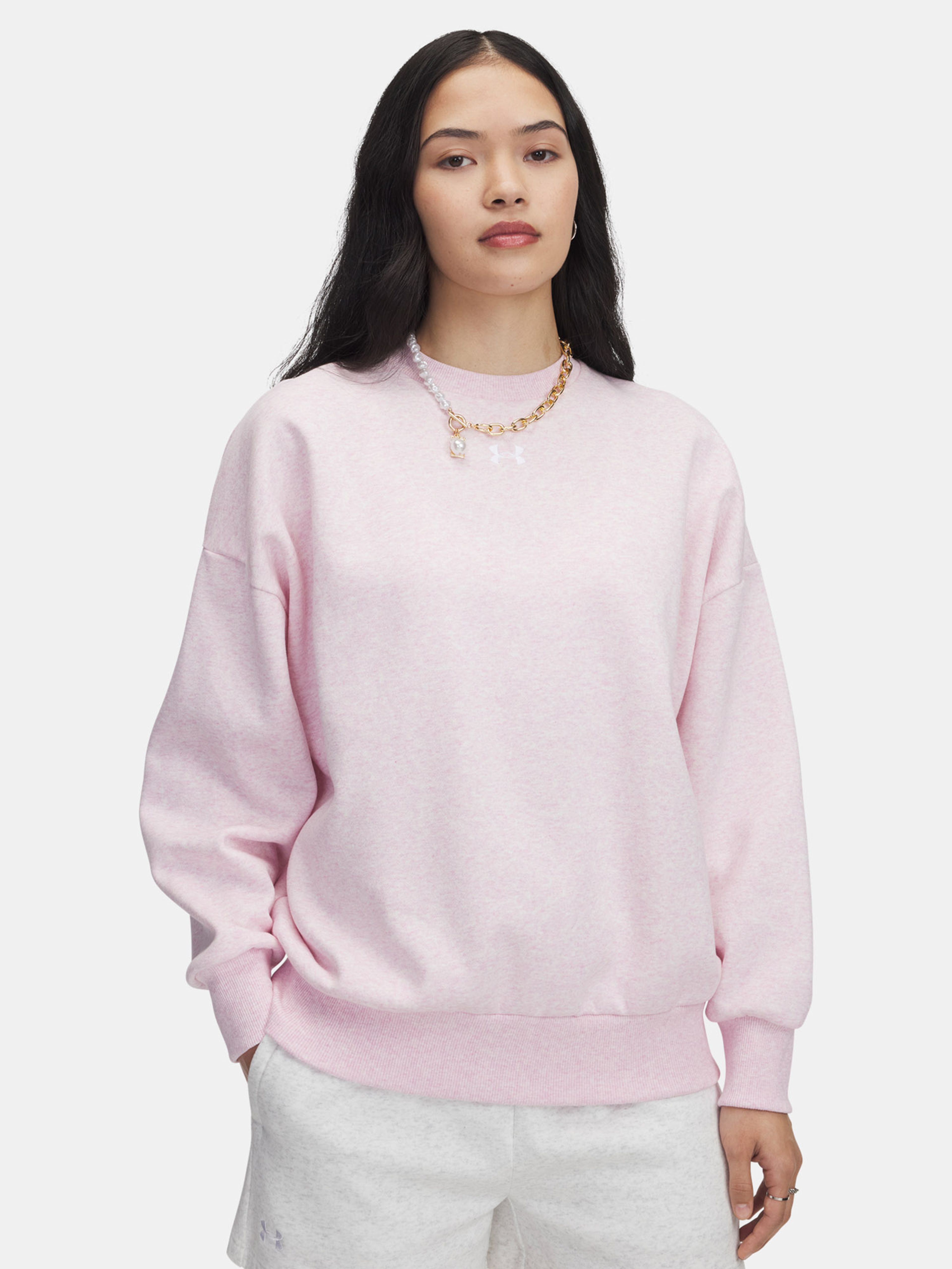 Naiste dressipluus Under Armour UA Rival Fleece OS Crew