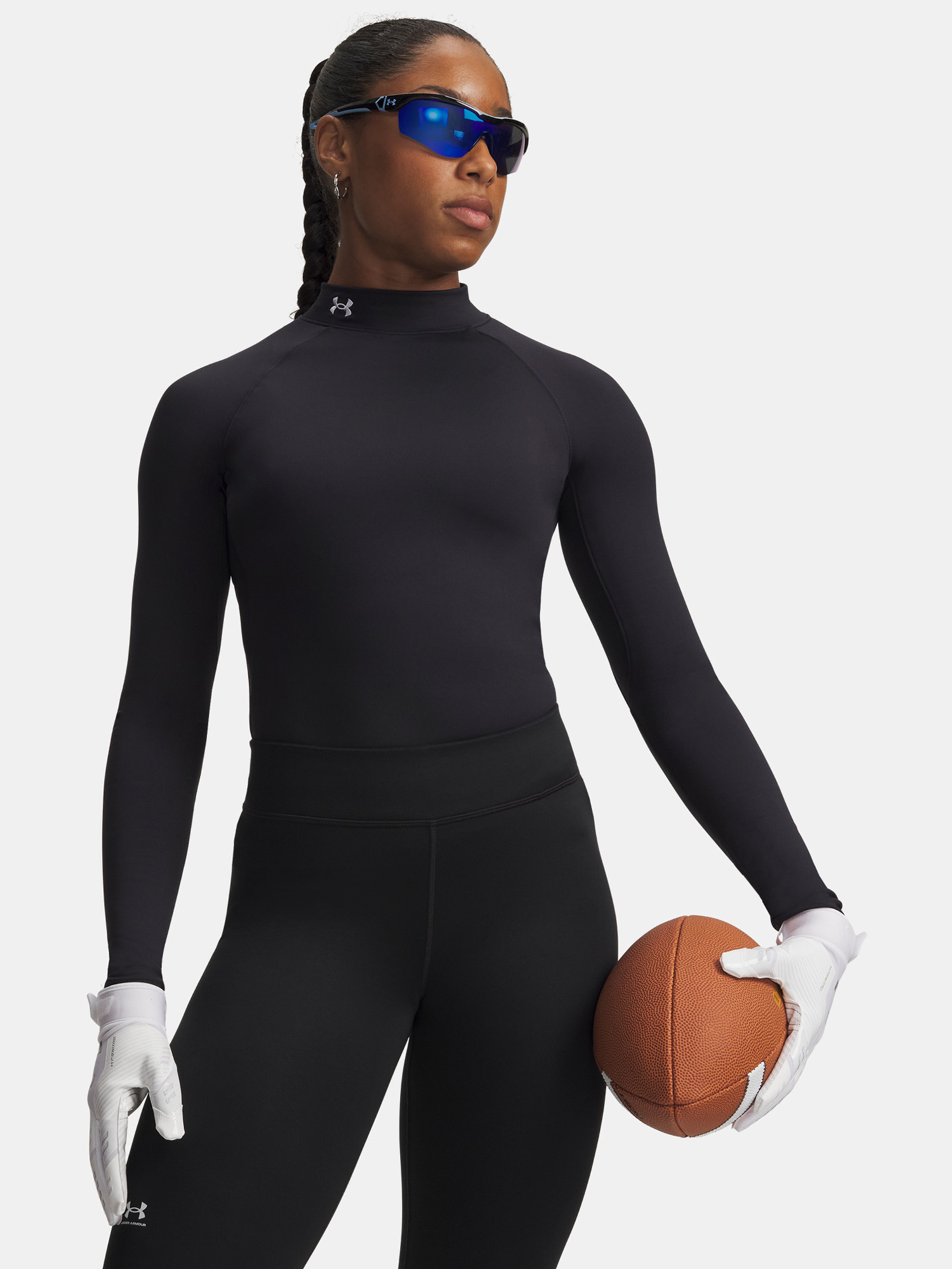 Női póló Under Armour UA CG Authentics Mockneck