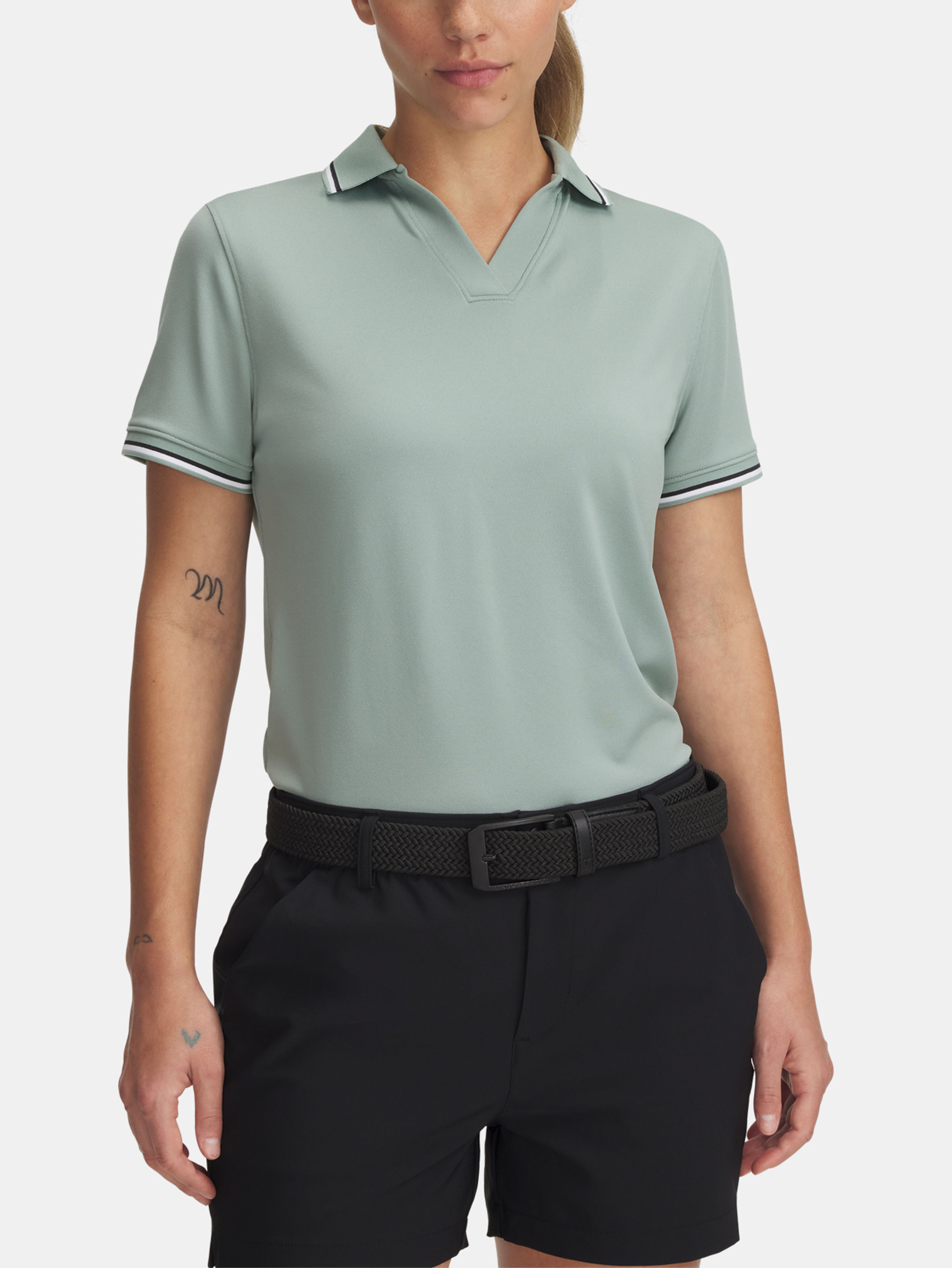 Női póló Under Armour UA Drive SS Rib Polo