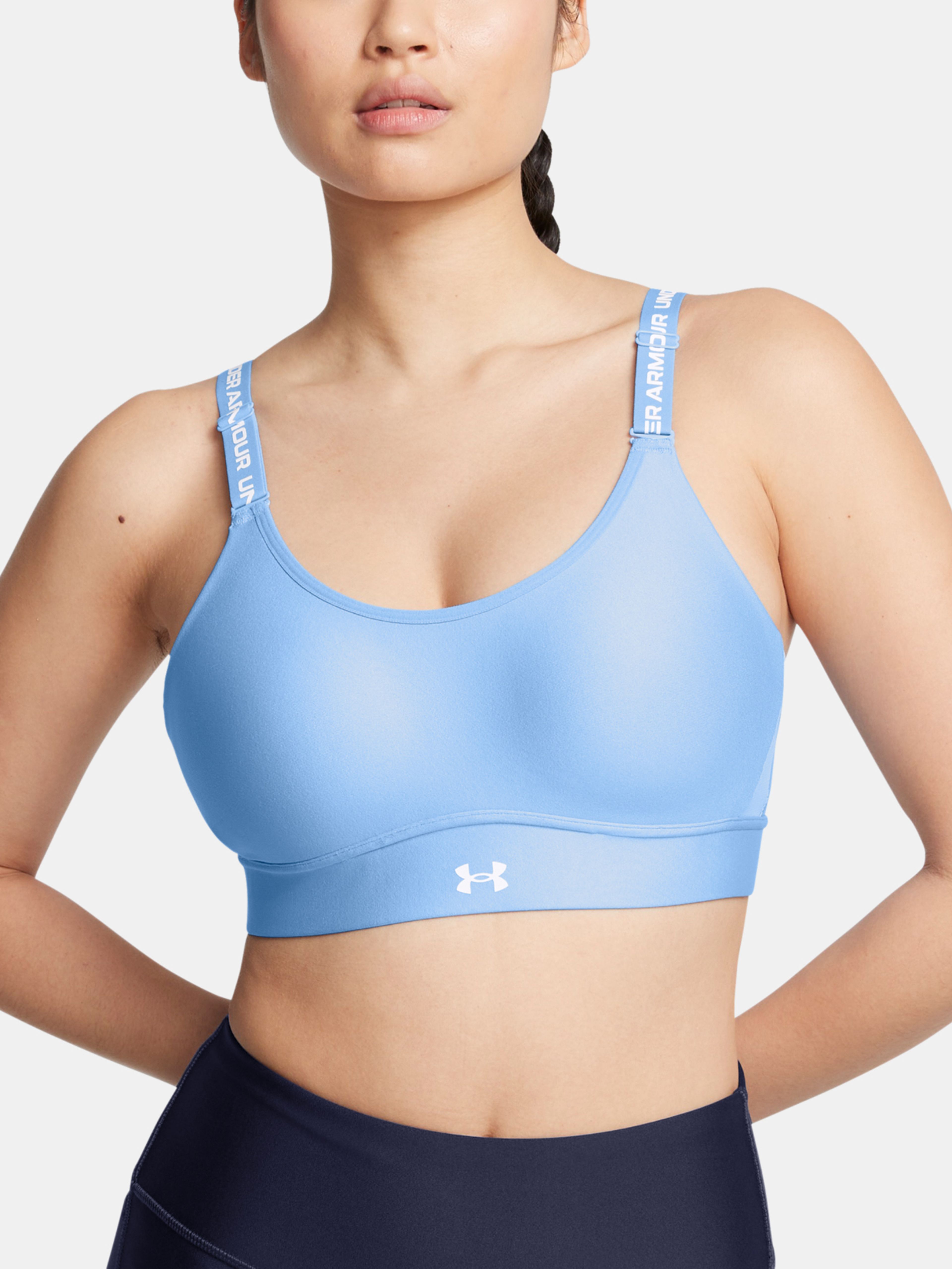 Ženski nedrček  Under Armour UA Infinity Mid 2.0 Bra-BLU