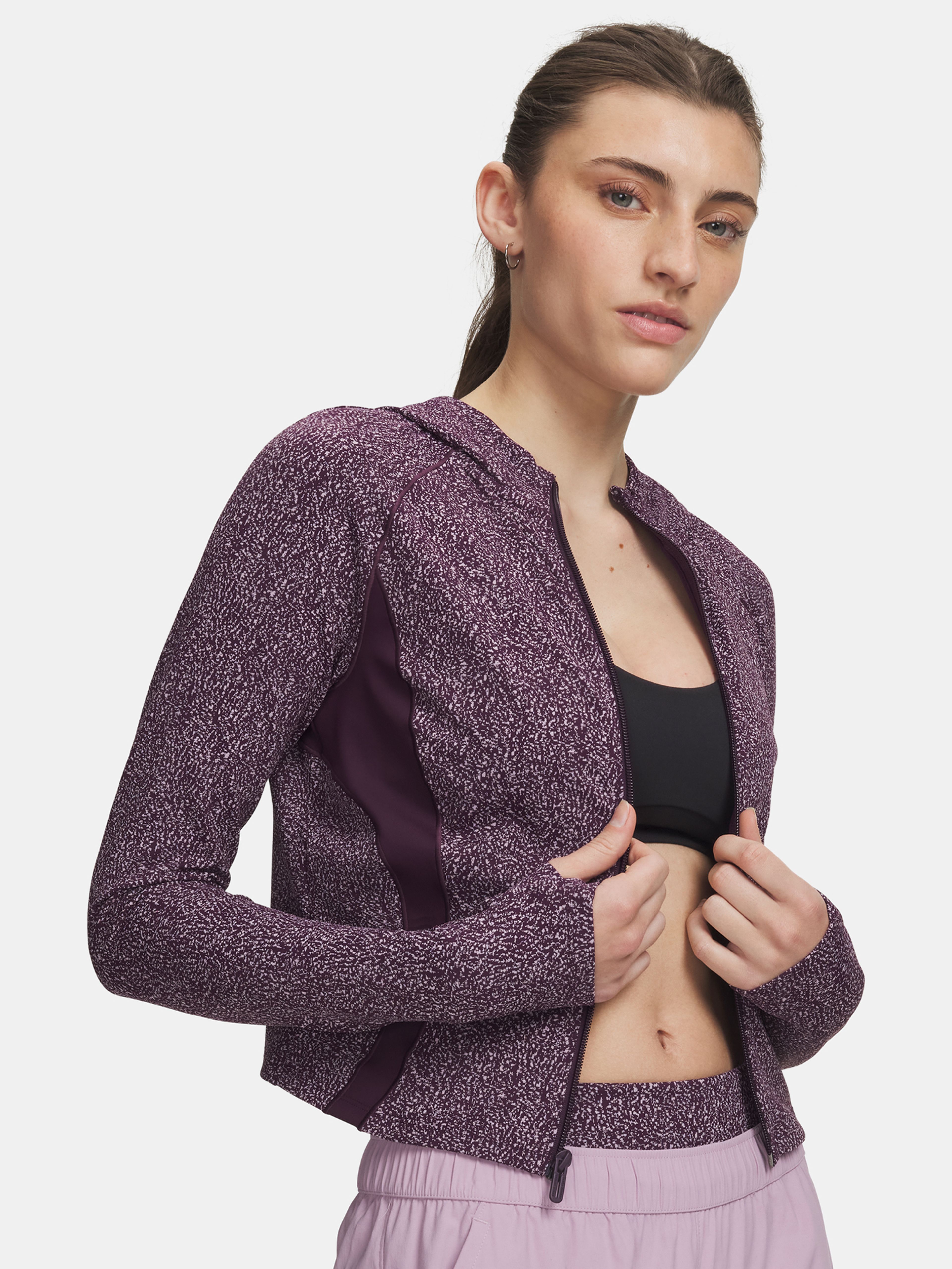 Sieviešu ikdienas džemperis Under Armour Vanish Elite Jacquard FZ - 001