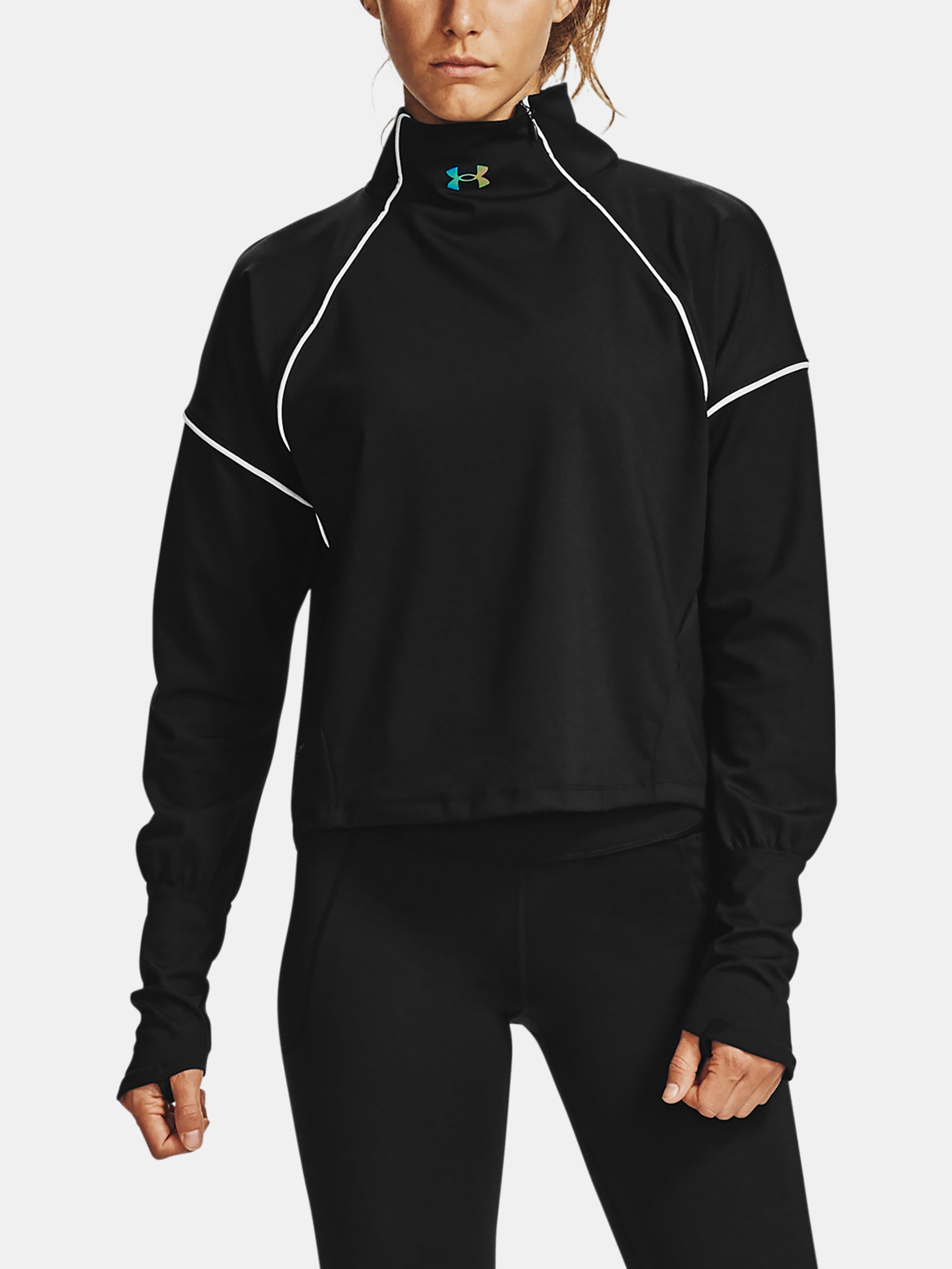 Női póló Under Armour CG Rush 1/2 Zip