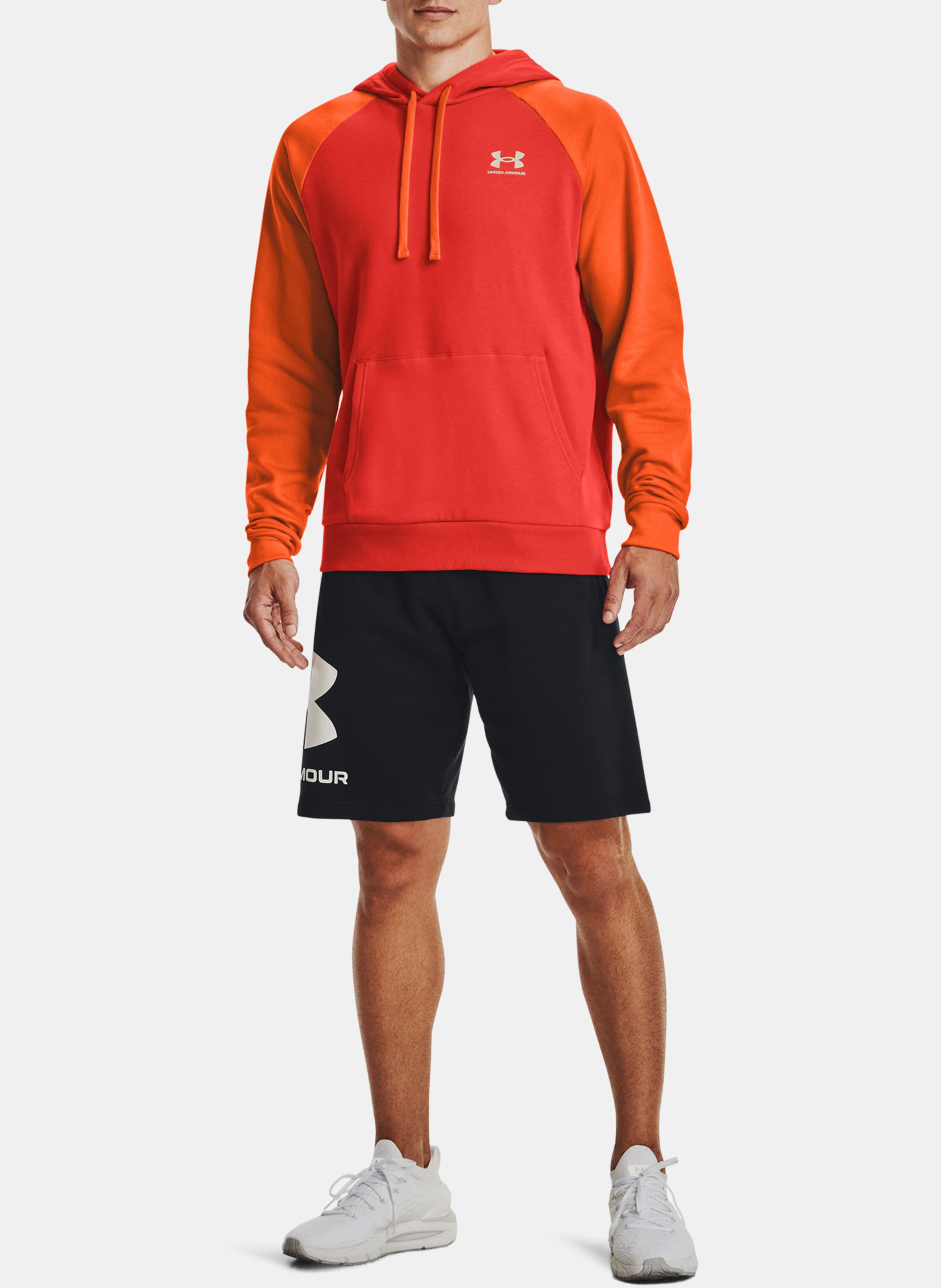 Moški pulover Under Armour UA RIVAL FLC COLORBLOCK HD - 006