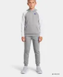 Chlapecká souprava Under Armour UA Rival Fleece Suit-Šedá - 001