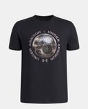 Deška majica Under Armour Y Challenger Graphic Tee-Črna - 001