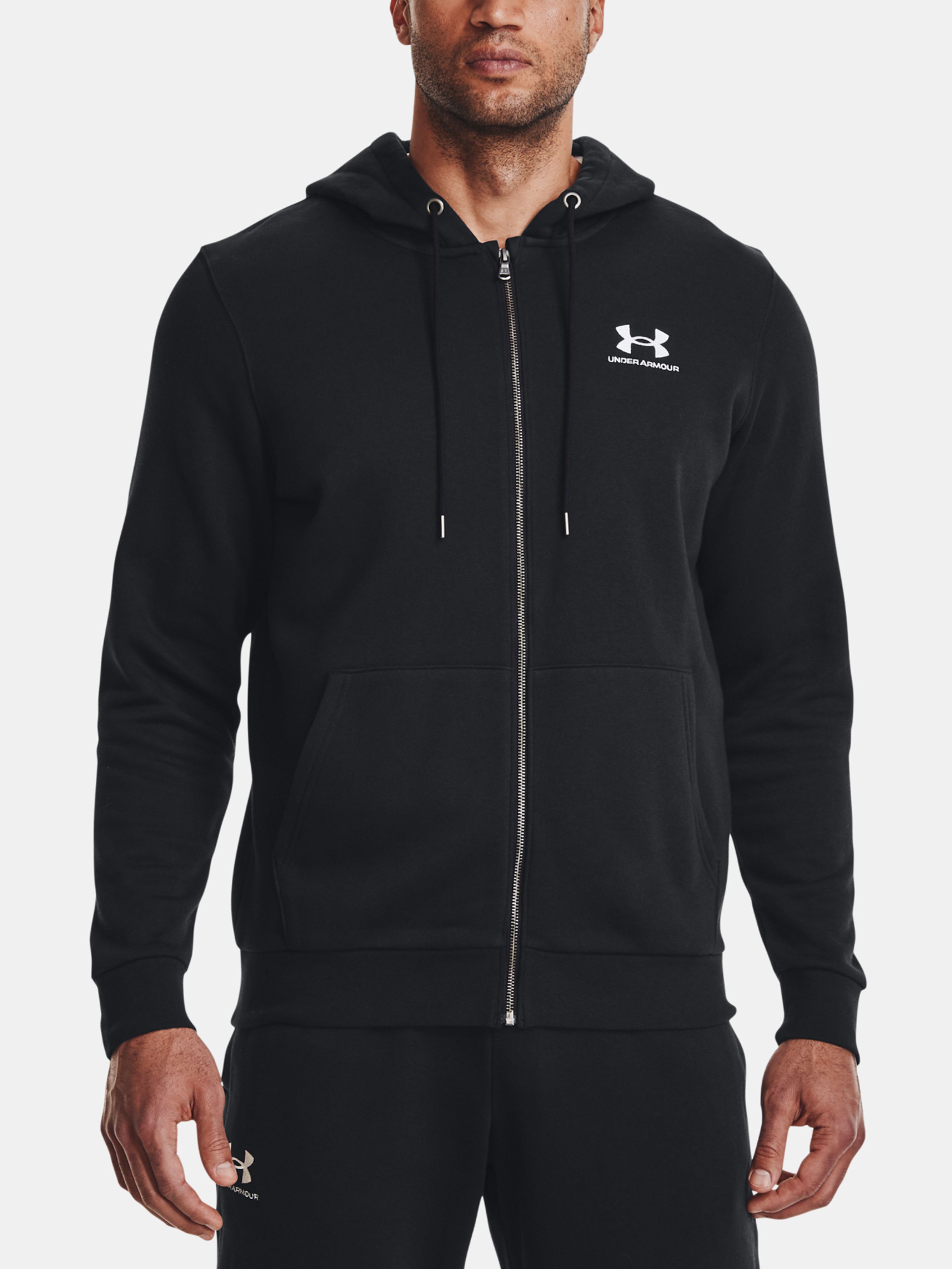 Moški pulover Under Armour UA Essential Fleece FZ Hood