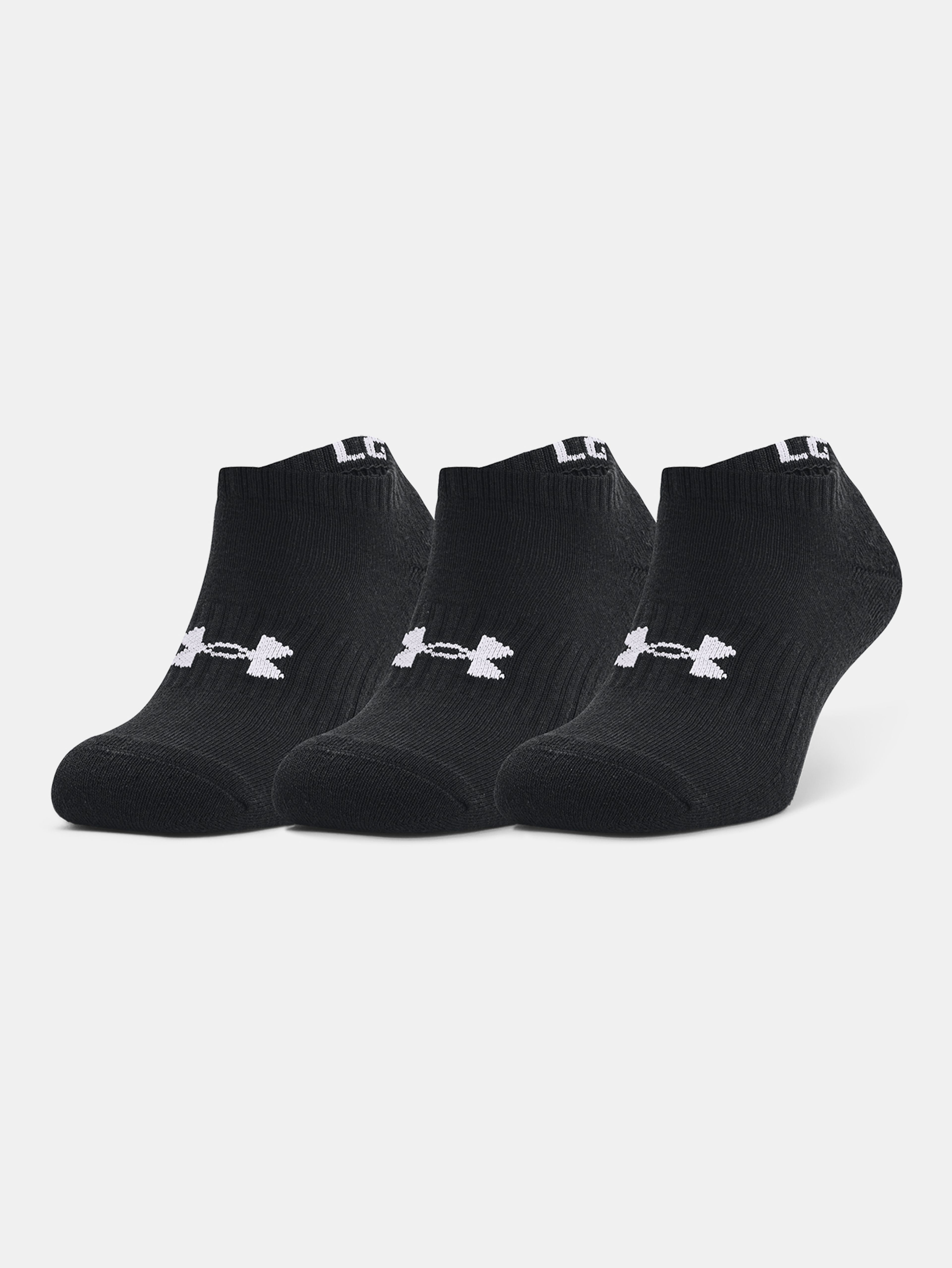 Unisex nogavice Under Armour Core No Show 3Pk