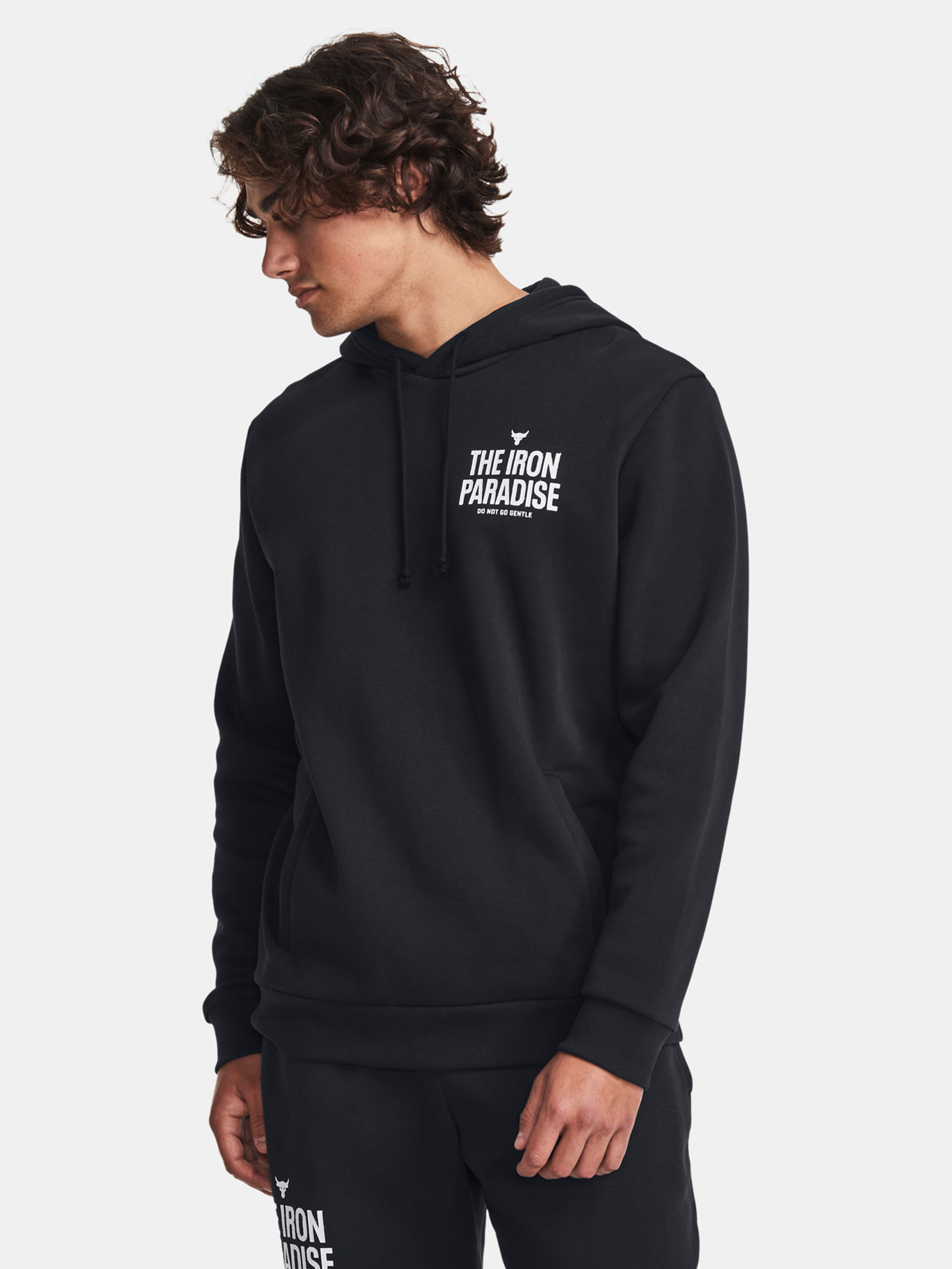 Pánská mikina Under Armour Pjt Rock Rival Fleece Hoodie