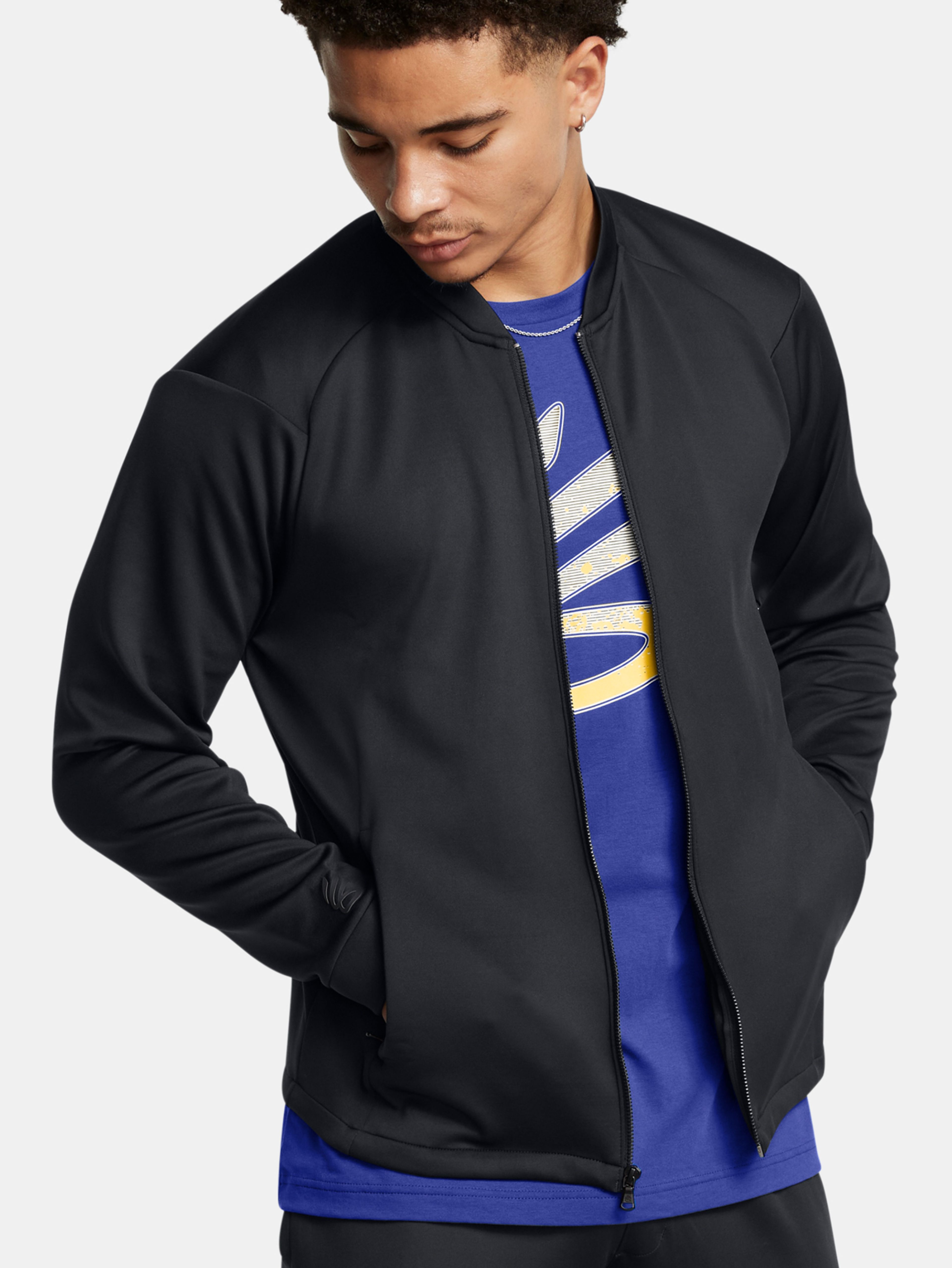 Férfi dzseki Under Armour Curry Travel Jacket