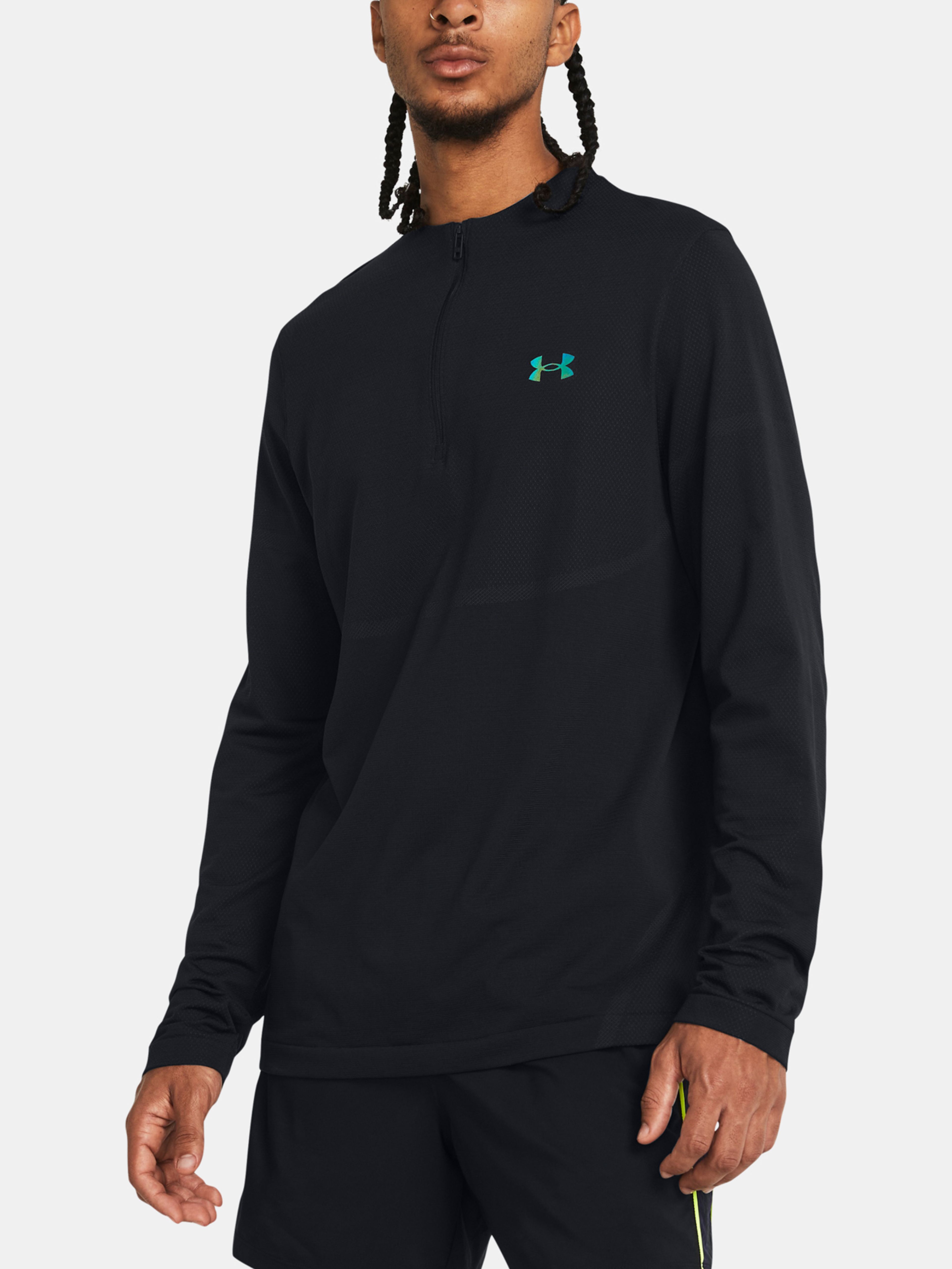 Férfi póló Under Armour Vanish Elite Seamless 1/4 Zp