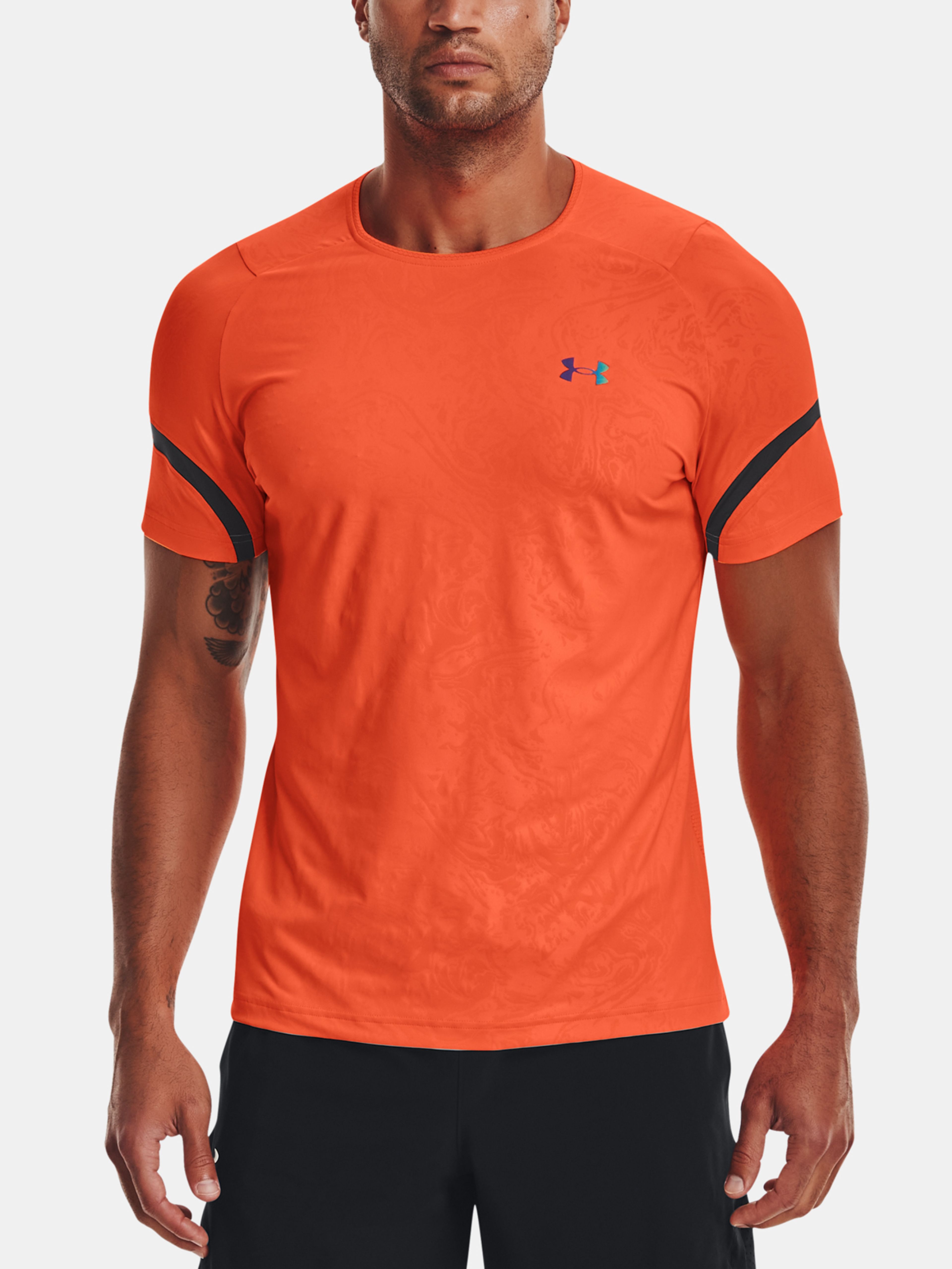 Pánské tričko Under Armour UA Rush 2.0 Emboss SS